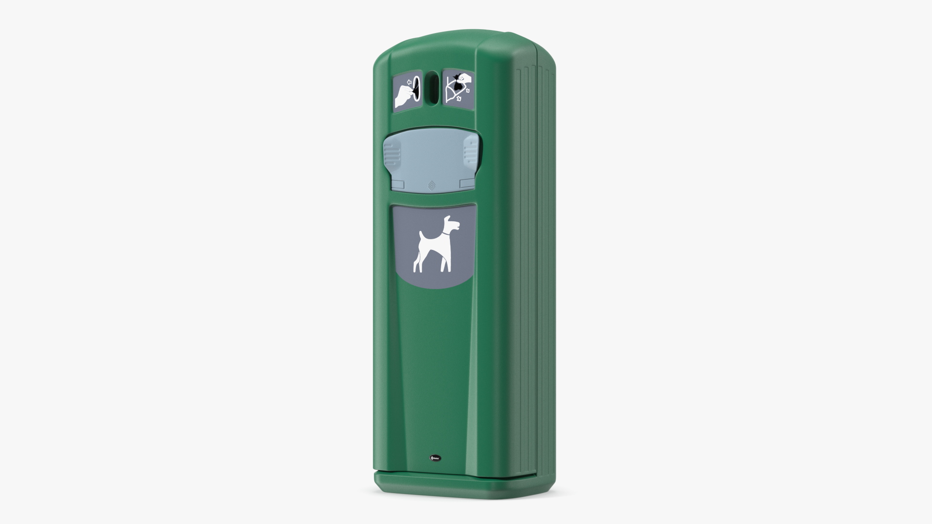 3D model Dog Waste Disposal Station Glasdon Green