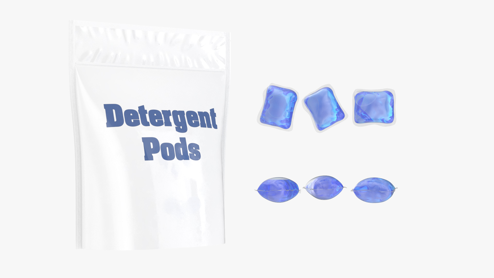 3D model Laundry Detergent Pods Package