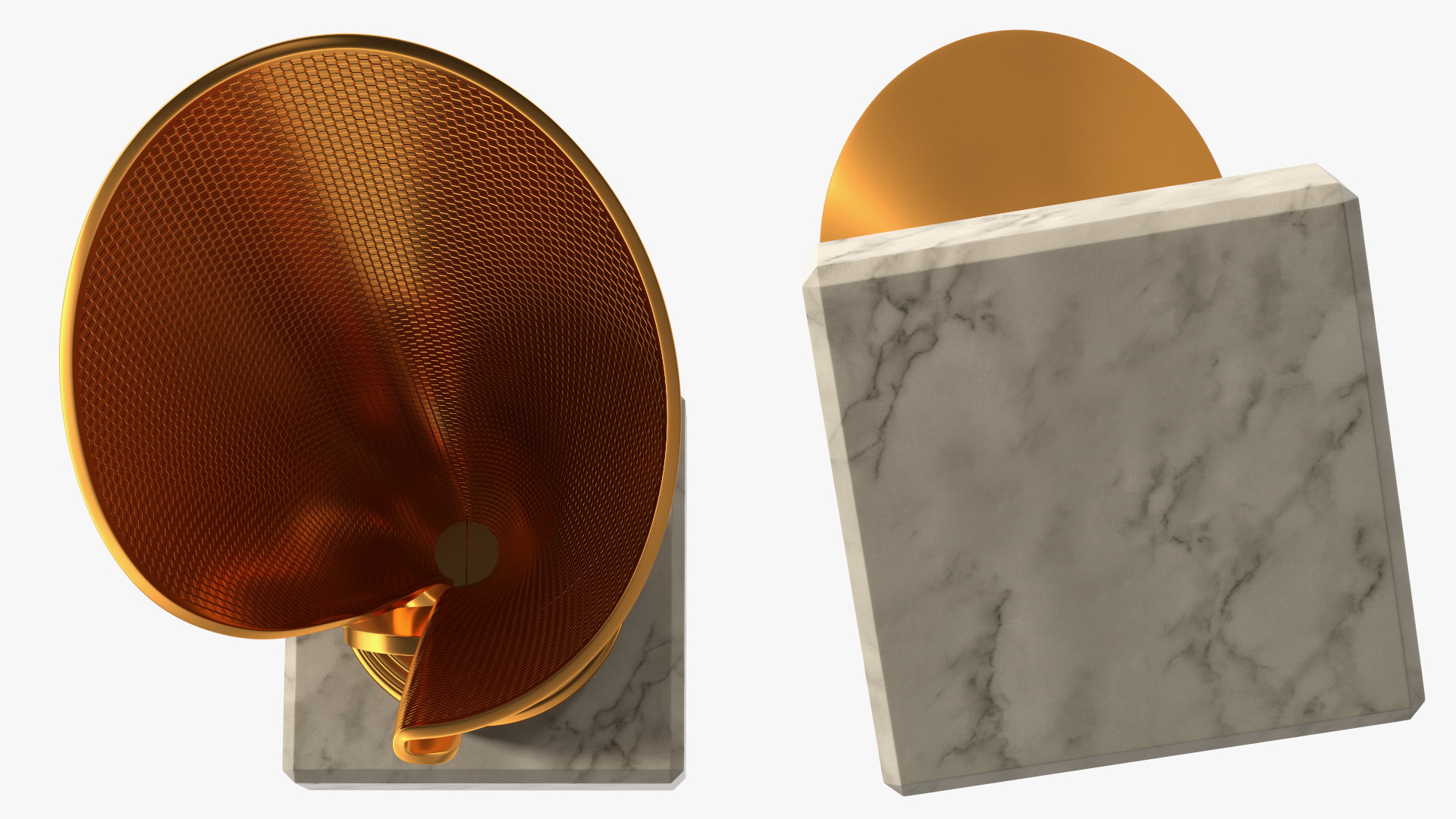 Sports Cup With Symbol Bronze 3D model