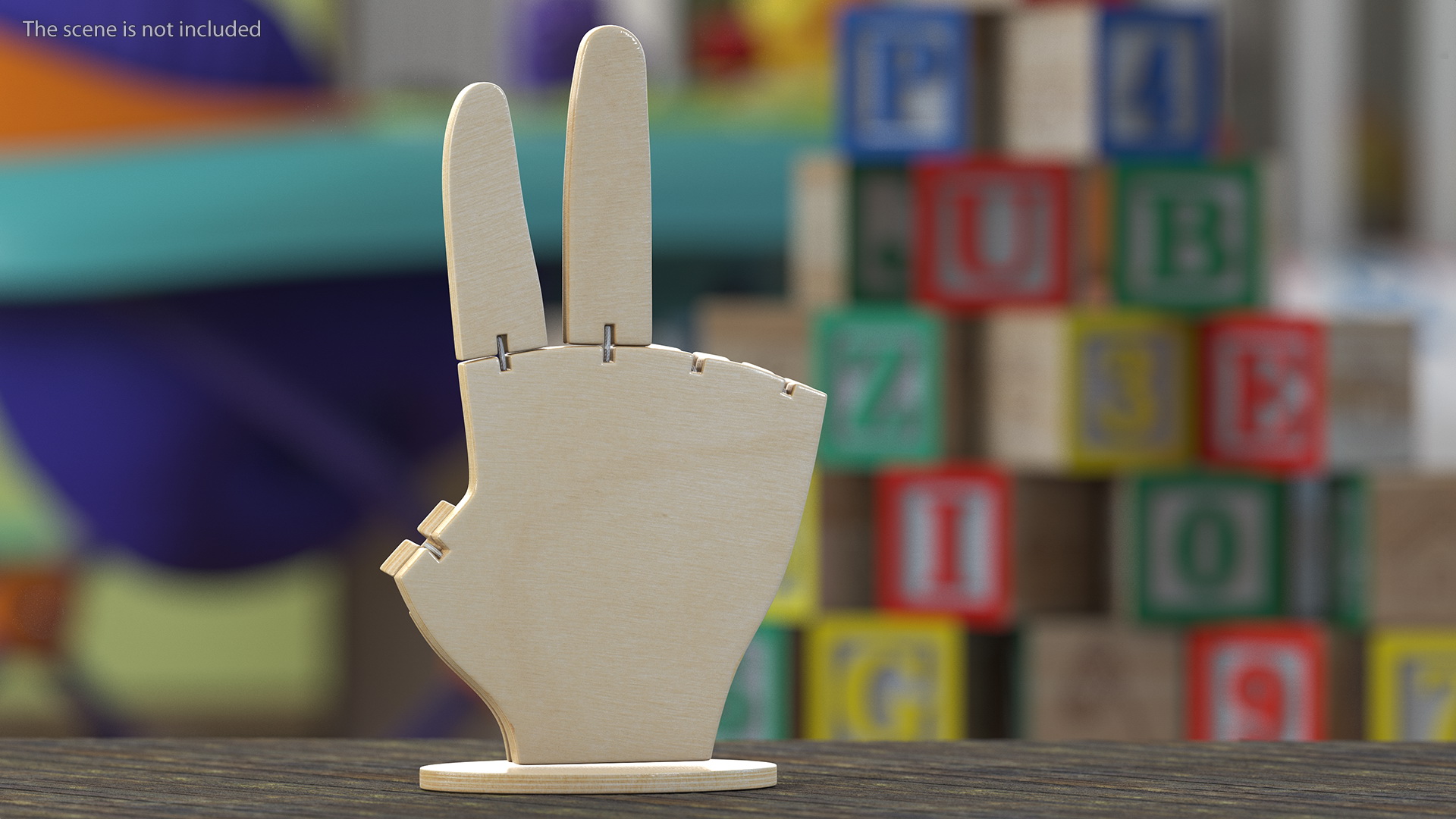 Peace Hand Symbol 3D