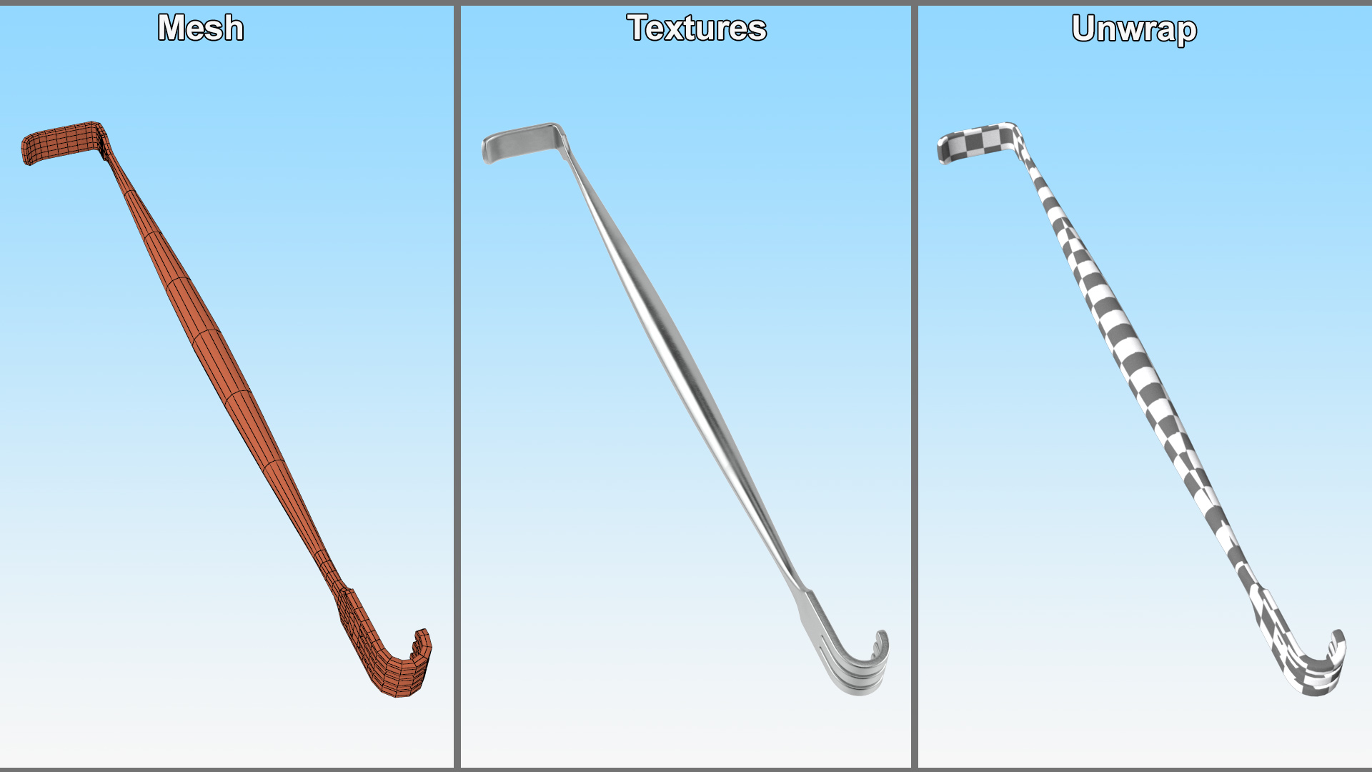 3D Senn Miller Retractor