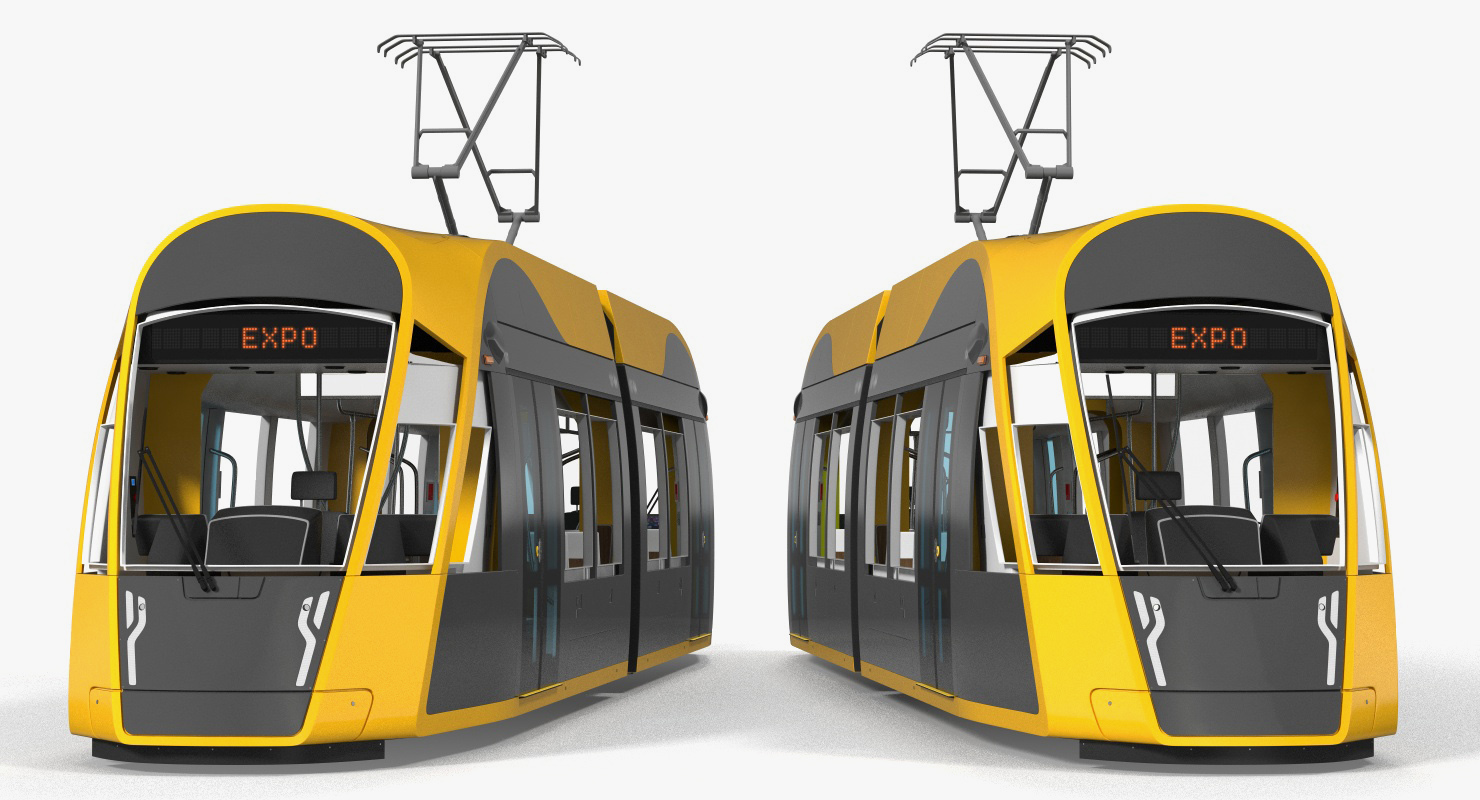 City Tram Generic 3D