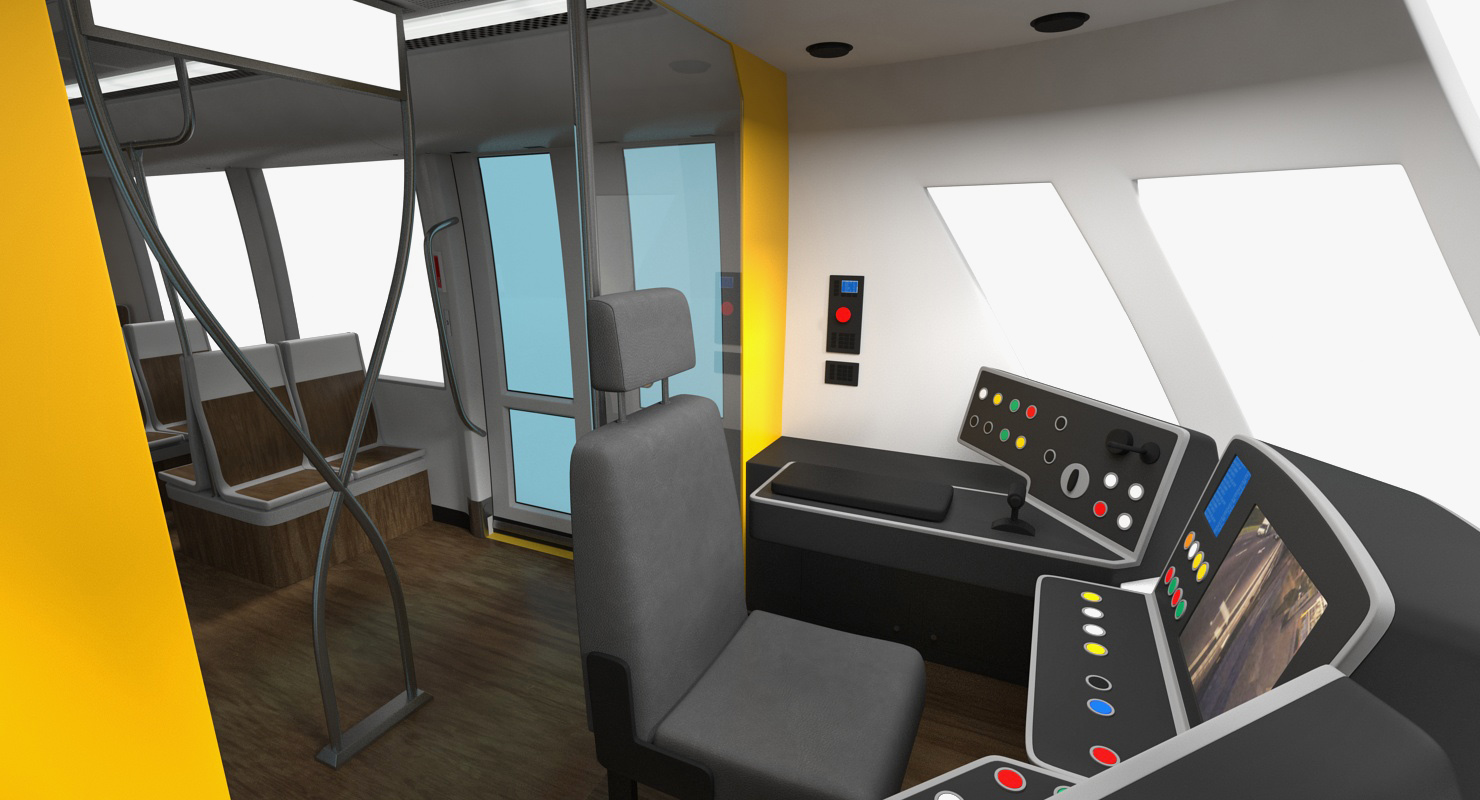 City Tram Generic 3D