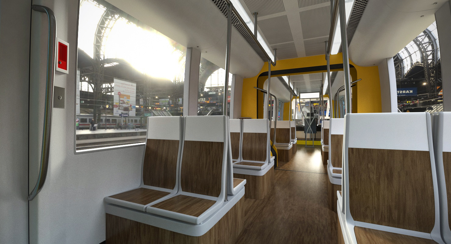 City Tram Generic 3D