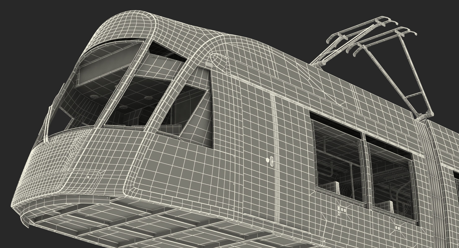 City Tram Generic 3D