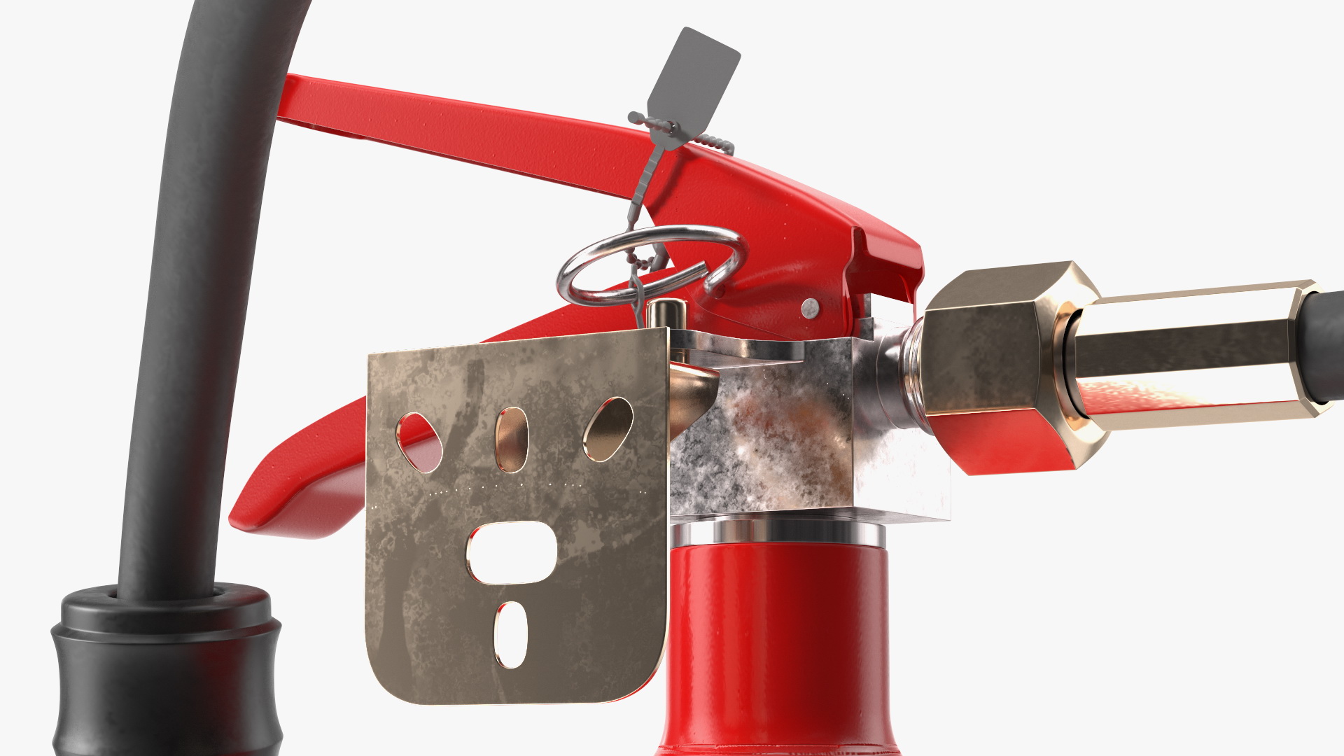 CO2 Marine Fire Extinguisher 5Kg 3D