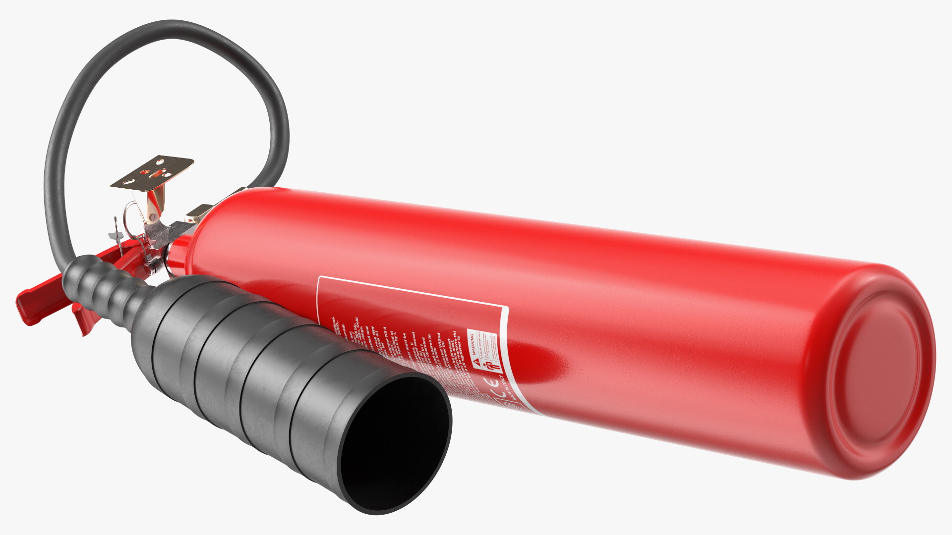 CO2 Marine Fire Extinguisher 5Kg 3D