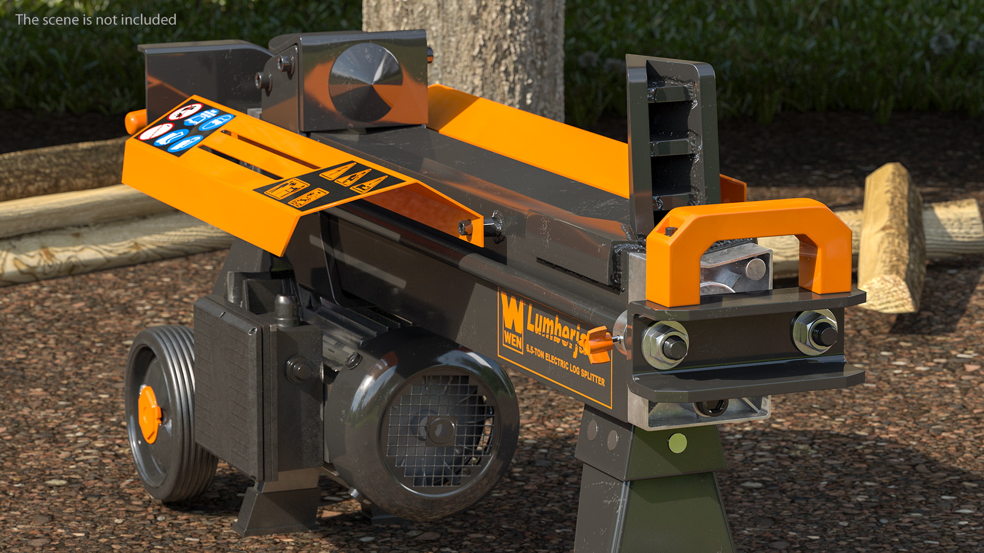 3D Log Splitter Electric WEN 56207