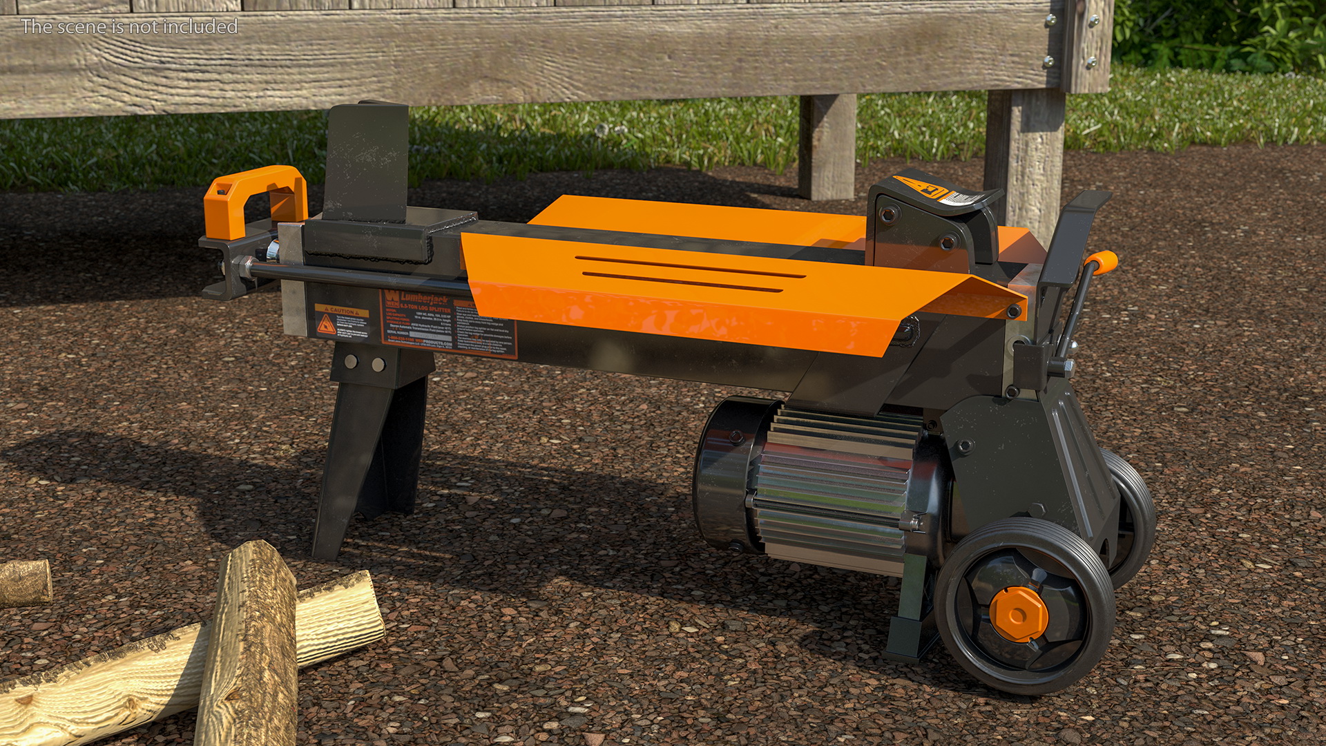 3D Log Splitter Electric WEN 56207