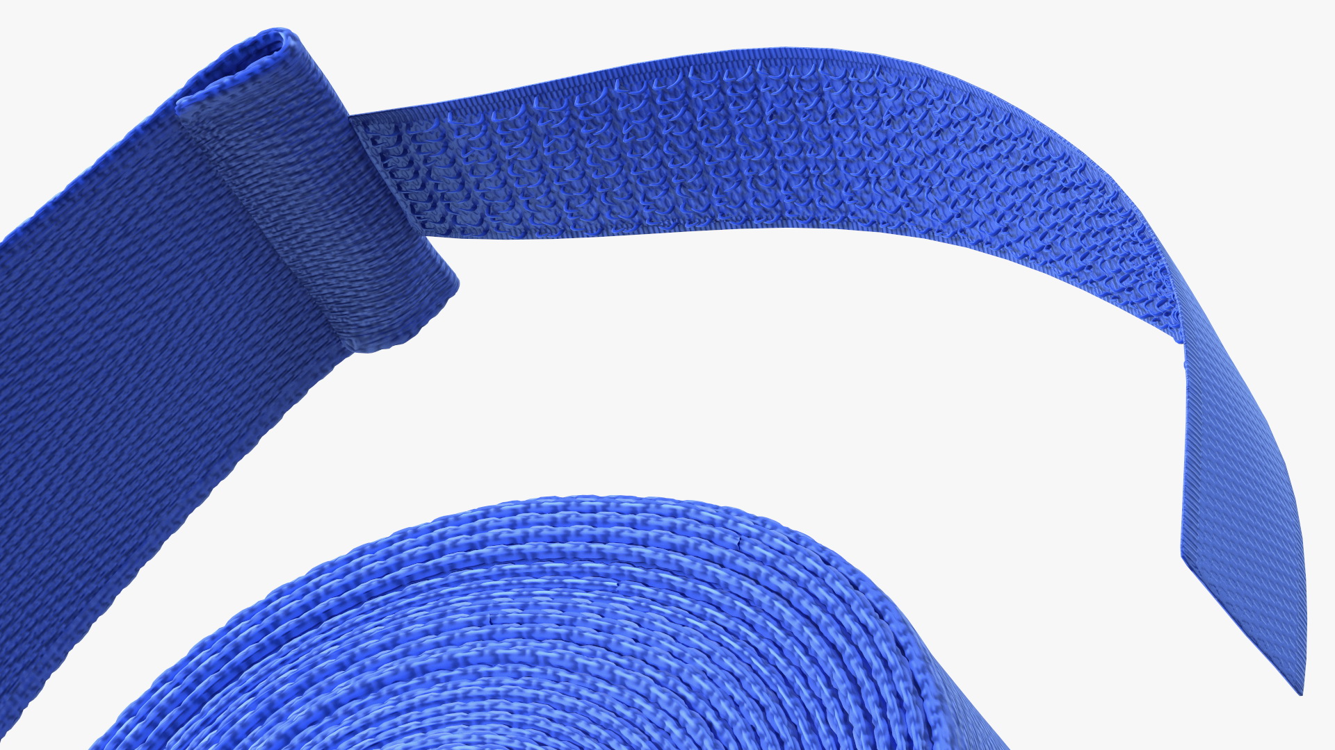 3D model Boxing Hand Wrap Blue Fur