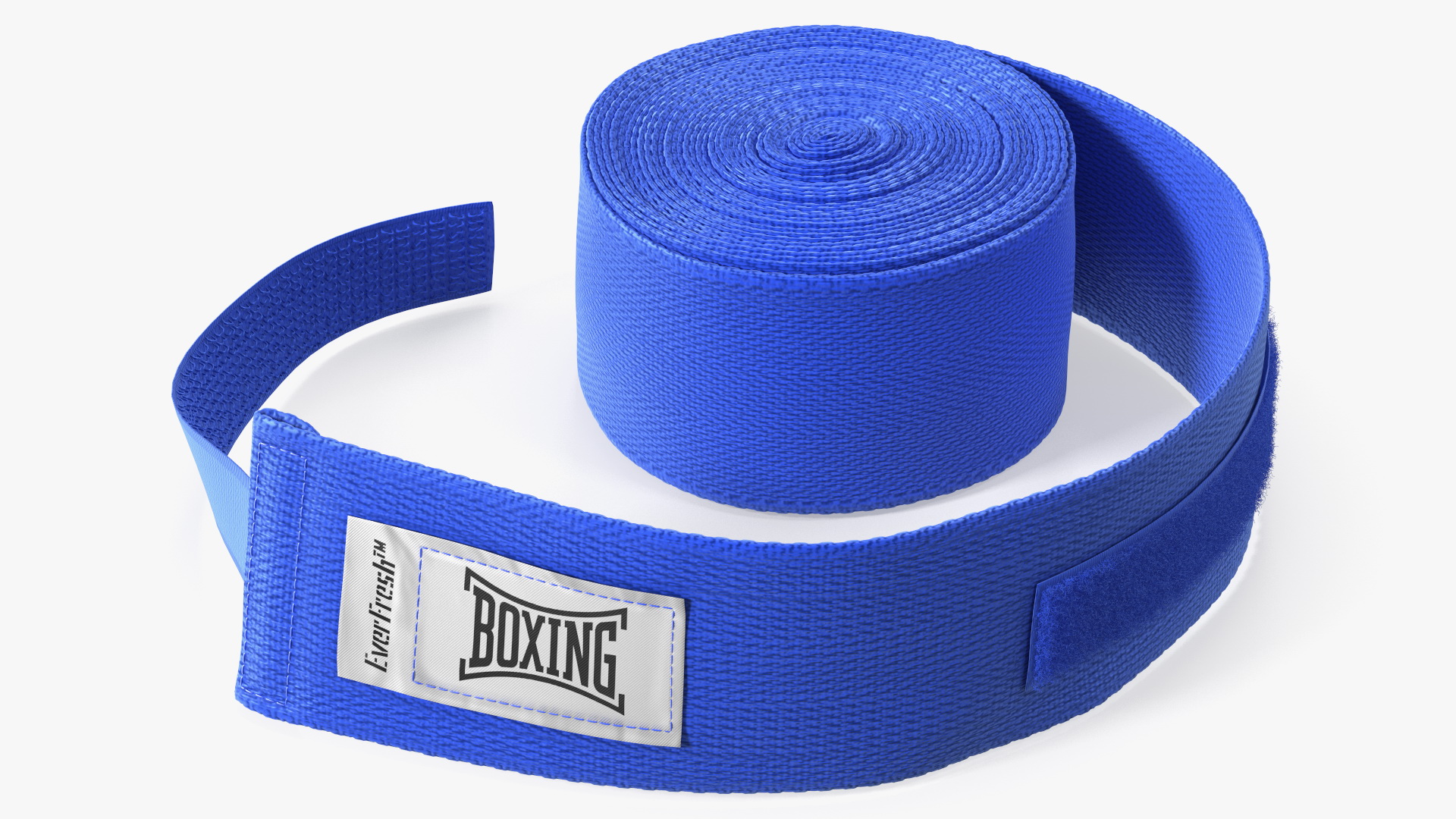 3D model Boxing Hand Wrap Blue Fur