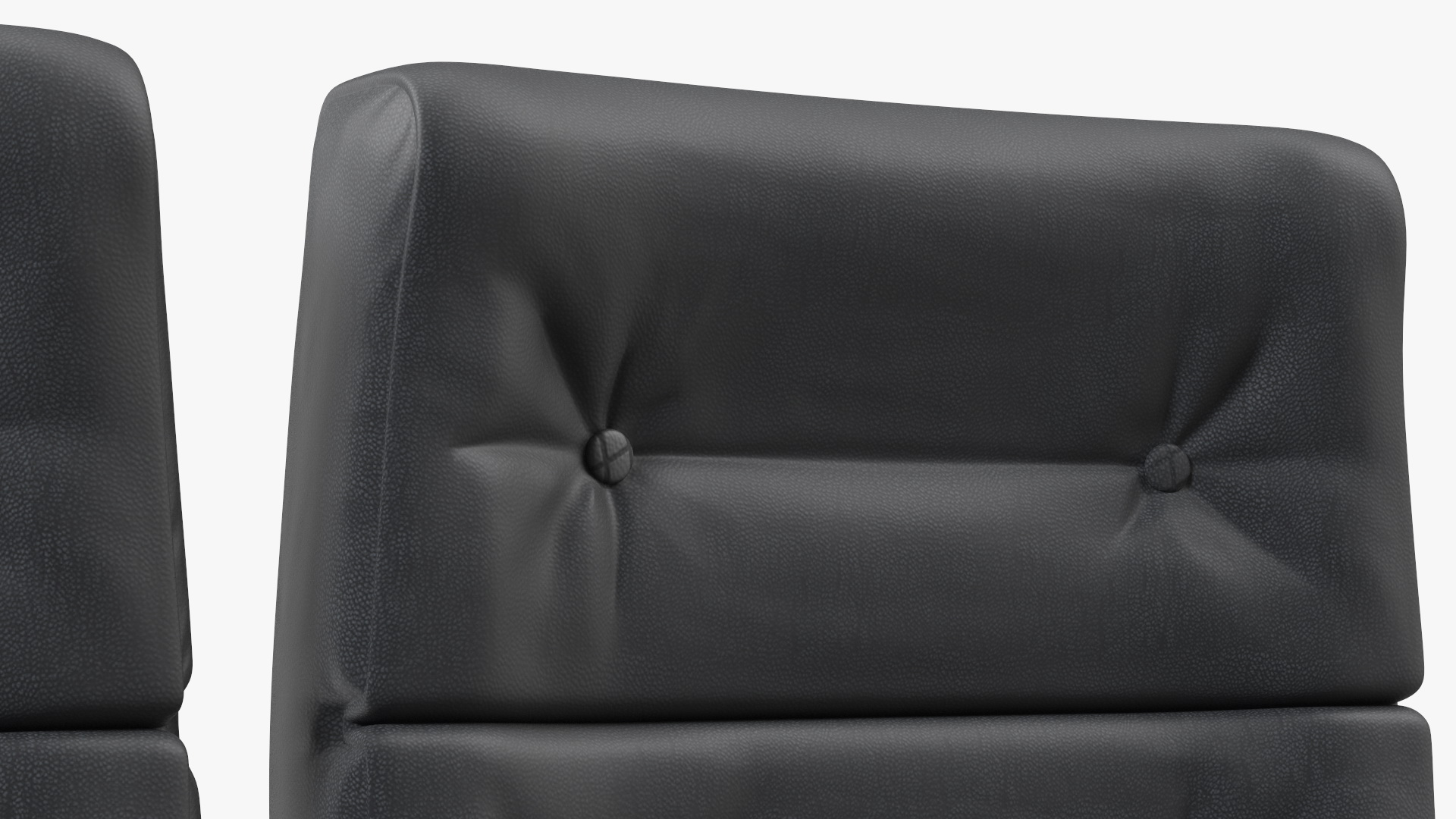 3D Phantom P40 Leather Cinema Chairs for Two Places model