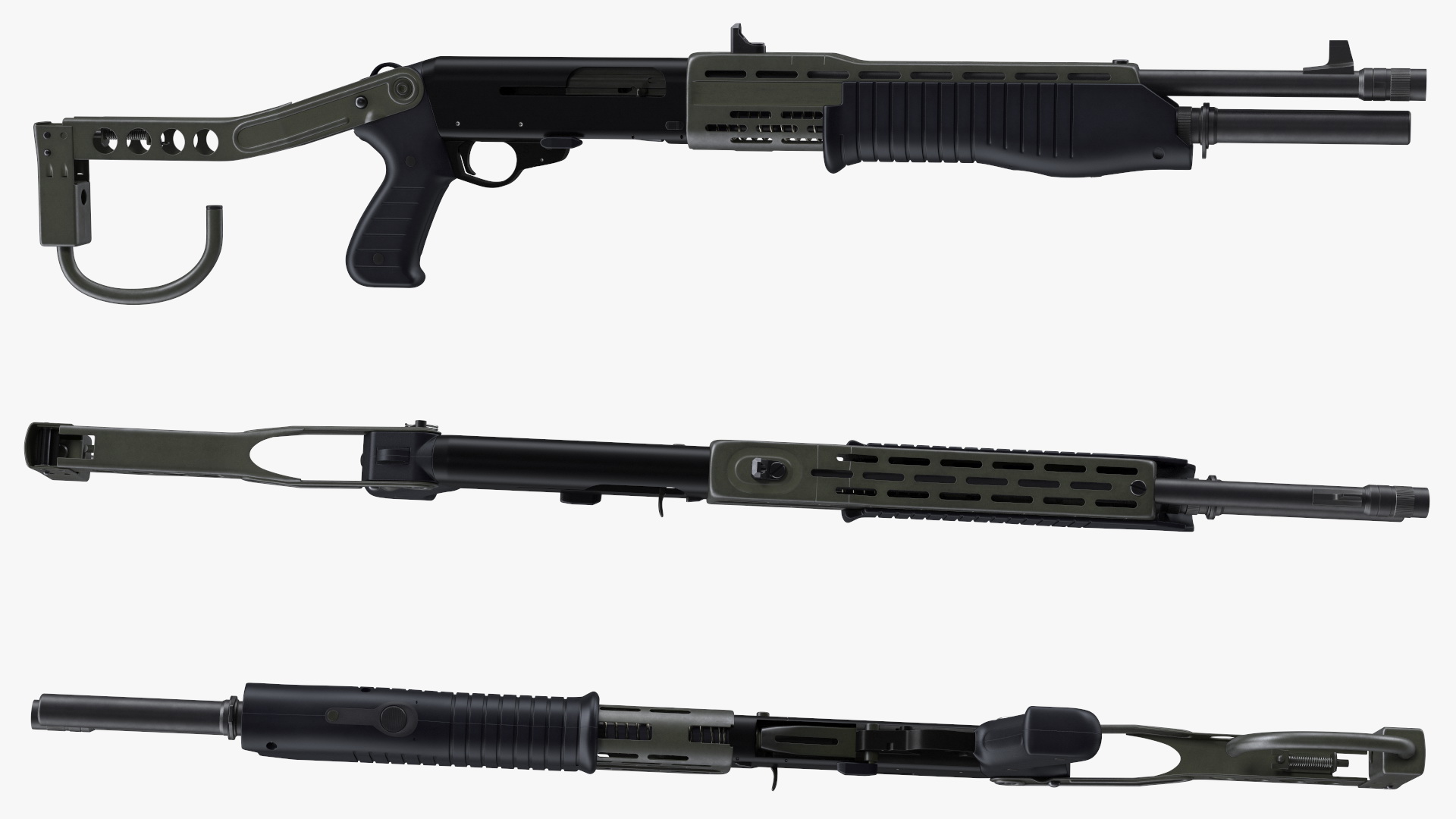 3D Shotgun for Combat model