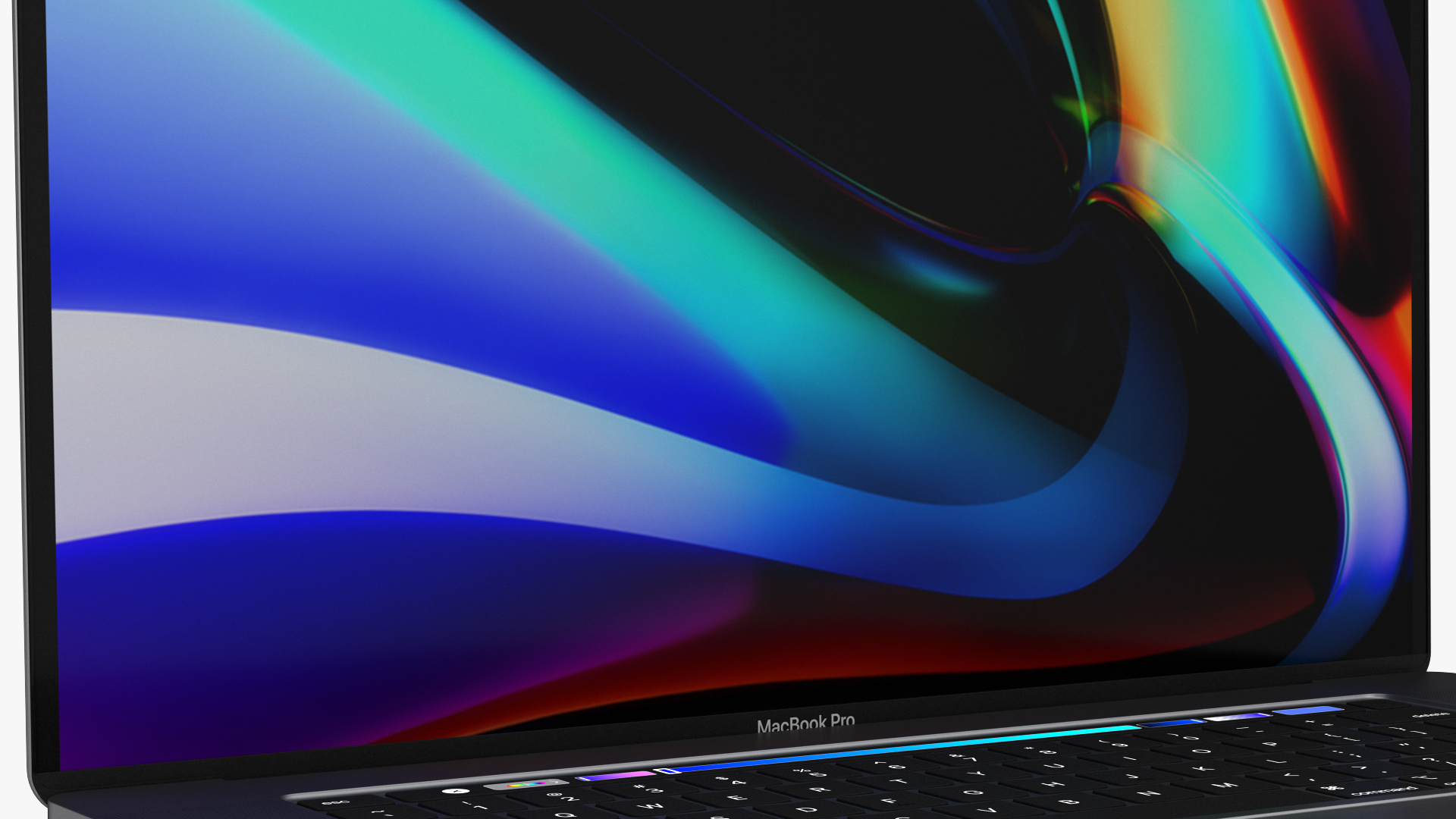 3D model Macbook Pro 16 inch Space Grey