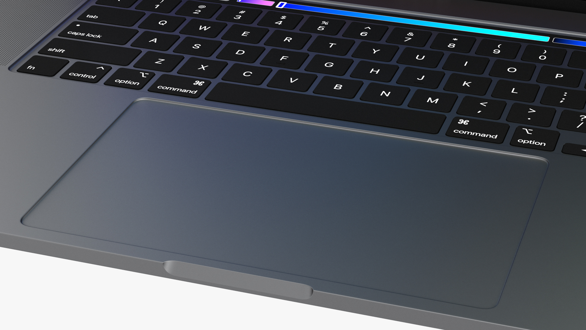 3D model Macbook Pro 16 inch Space Grey