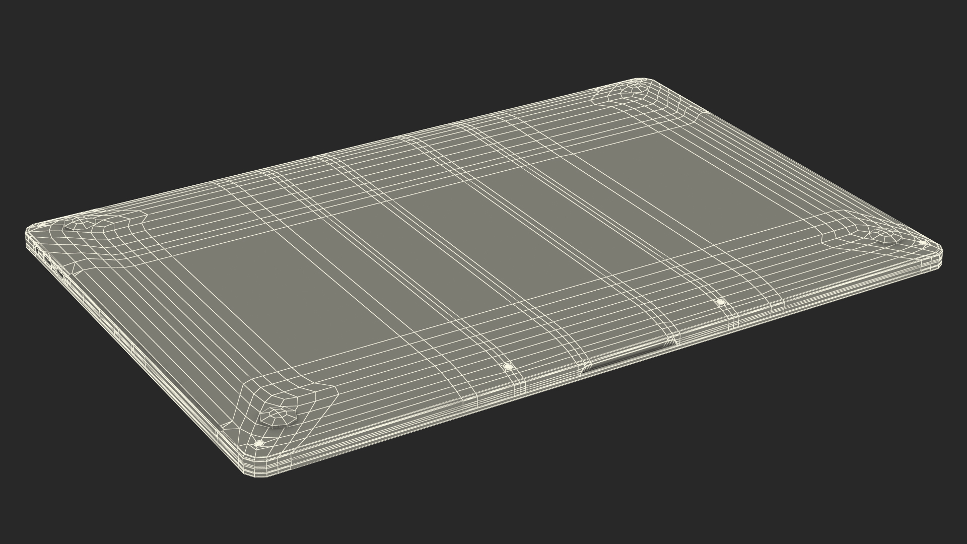 3D model Macbook Pro 16 inch Space Grey