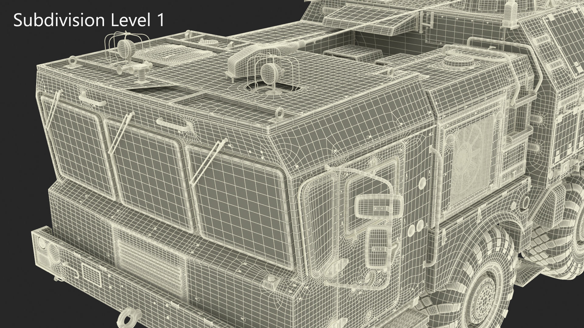 Tactical Missile System Iskander SS-26 Stone 3D model