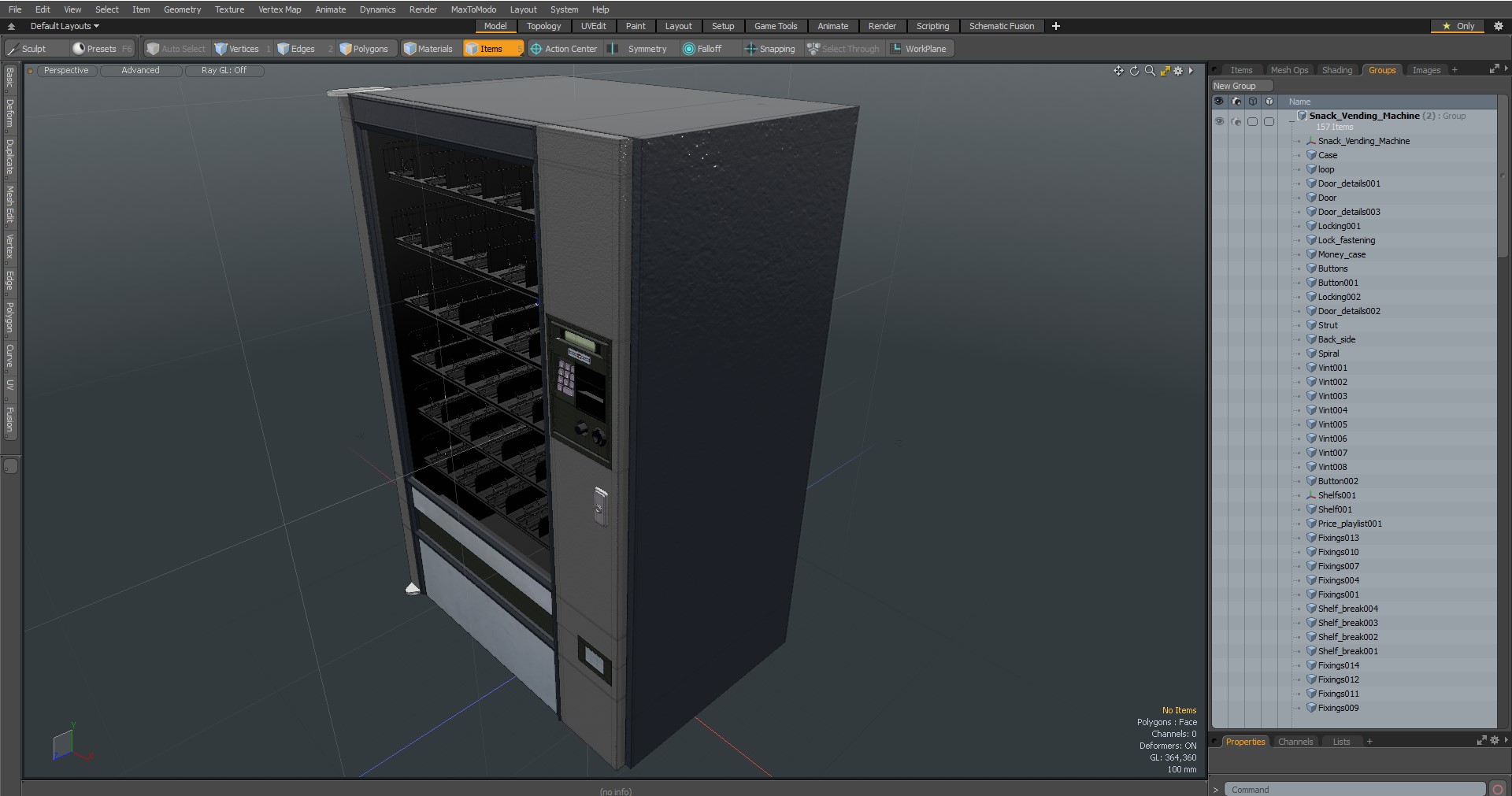 3D Snack Vending Machine