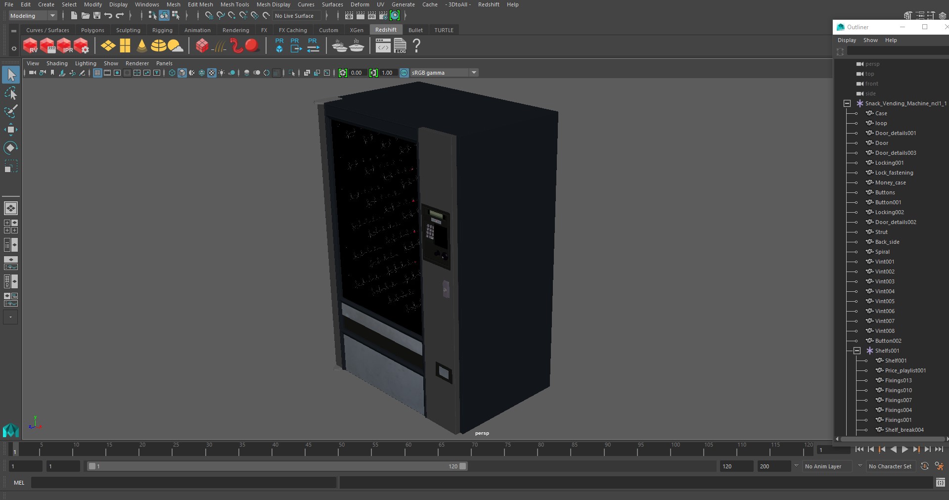 3D Snack Vending Machine