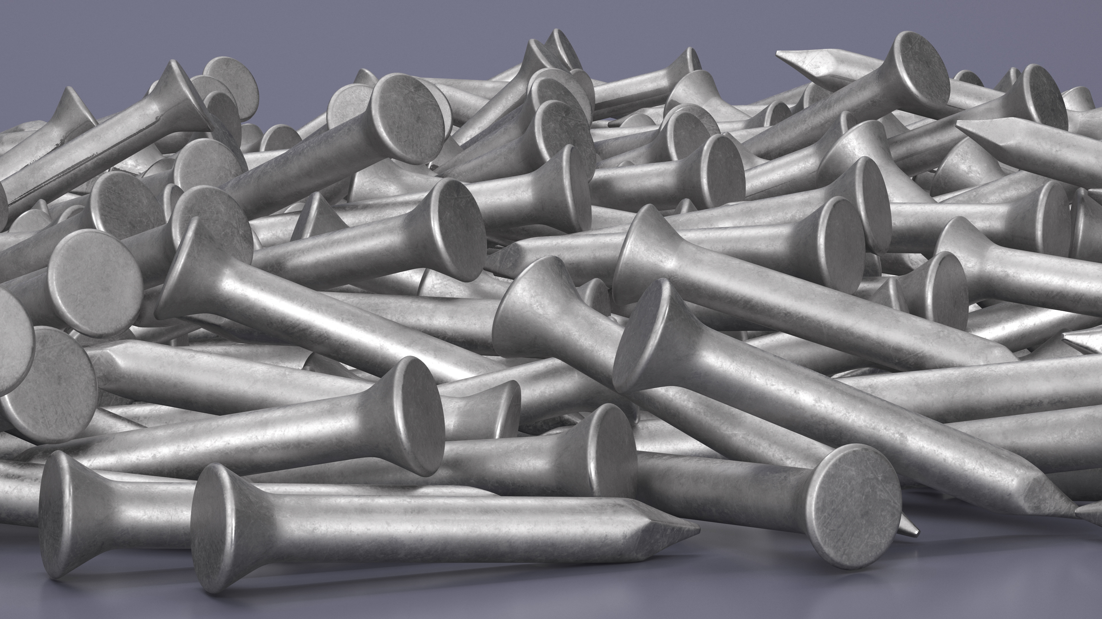 3D Masonry Nails model