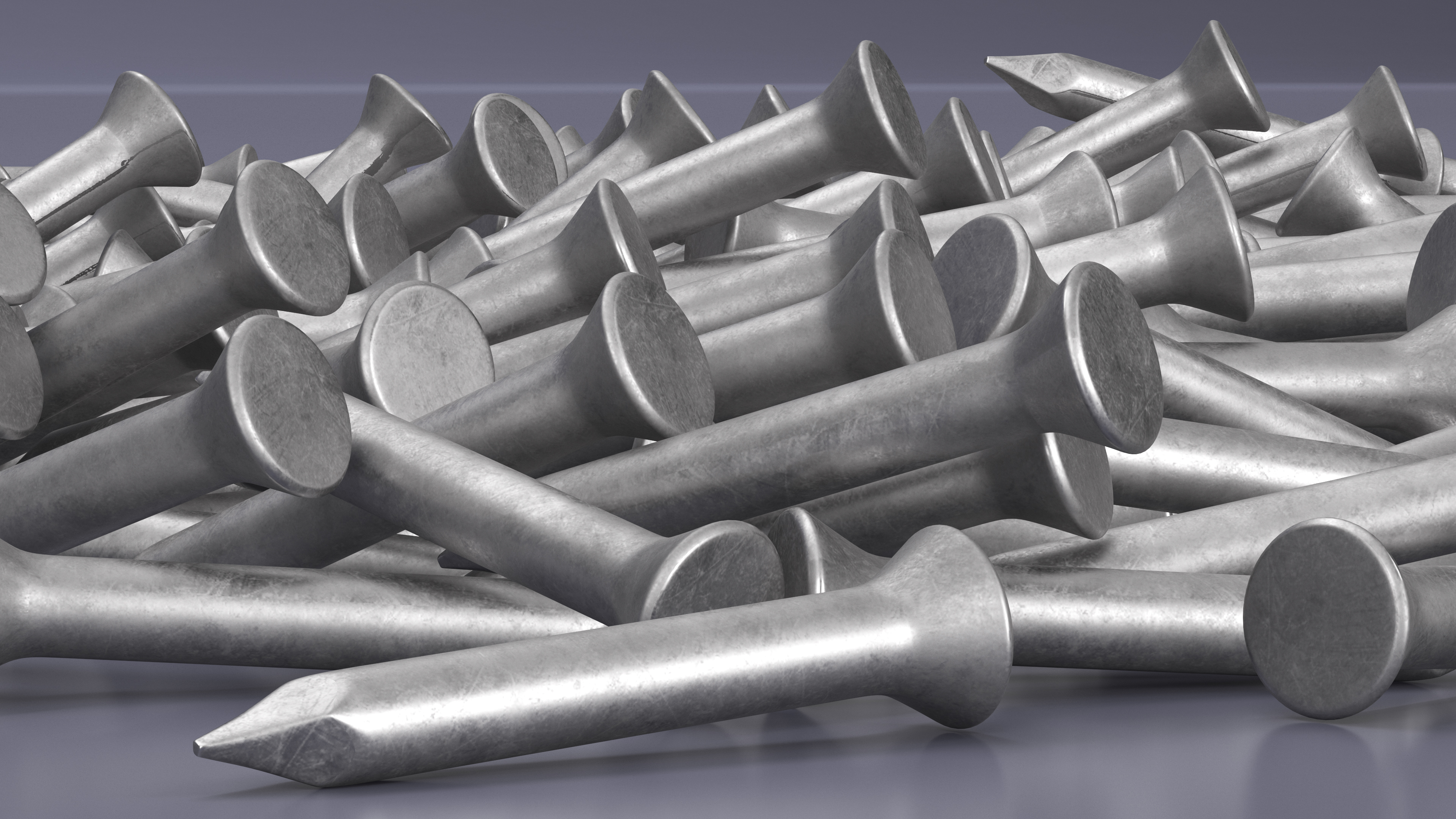 3D Masonry Nails model