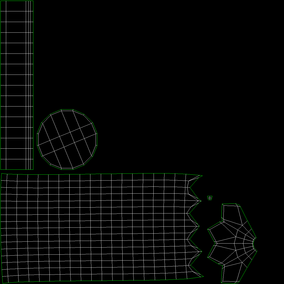 3D Masonry Nails model
