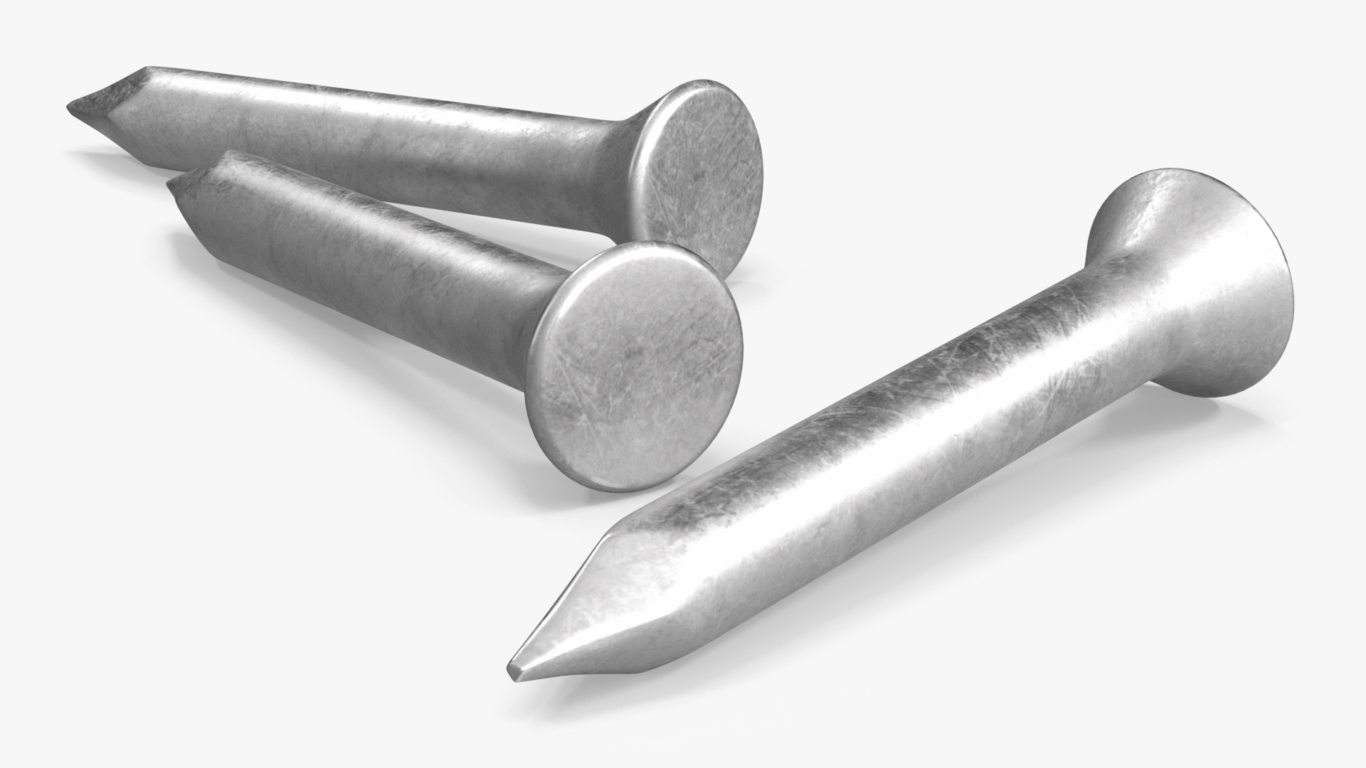 3D Masonry Nails model
