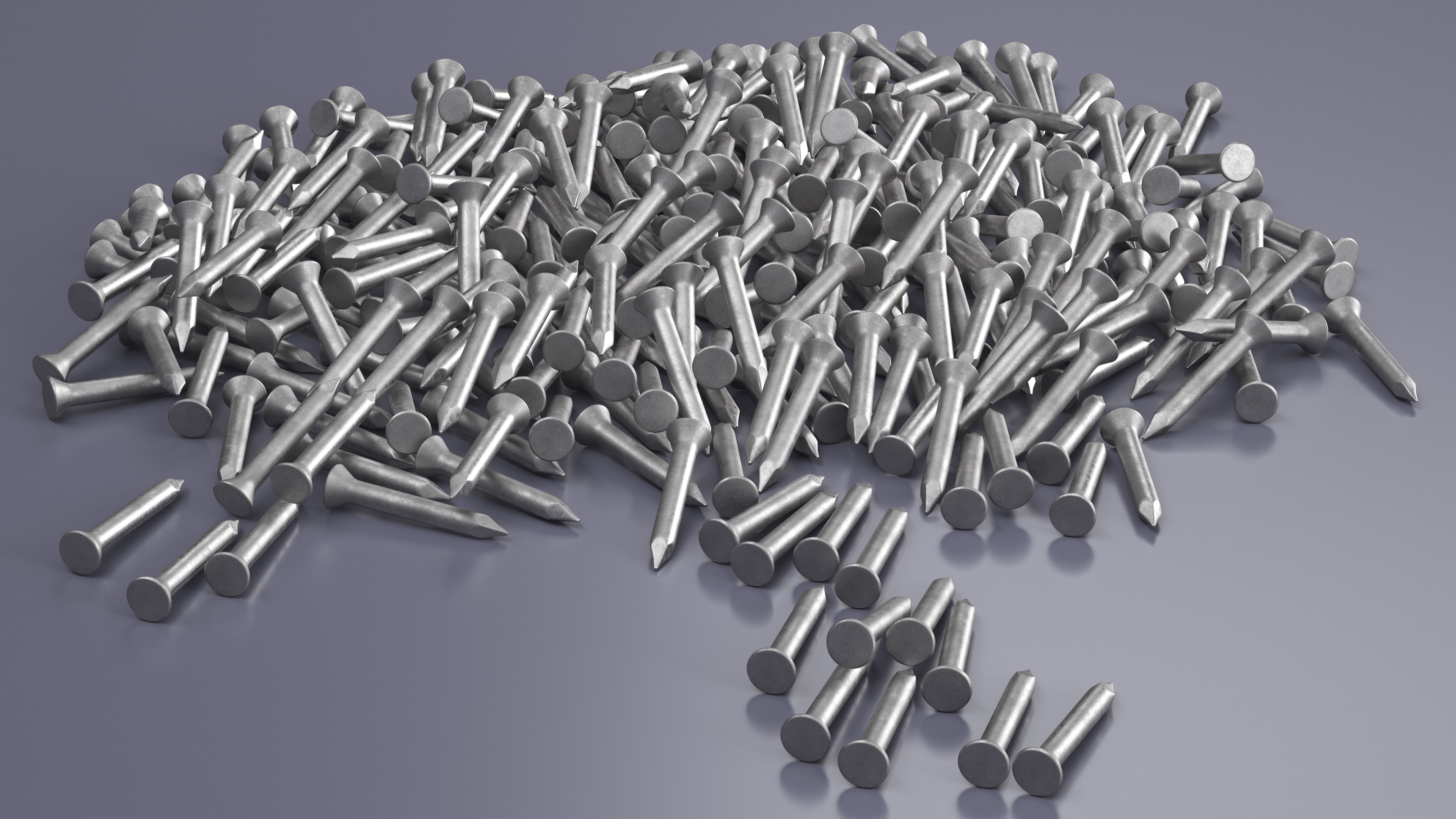 3D Masonry Nails model