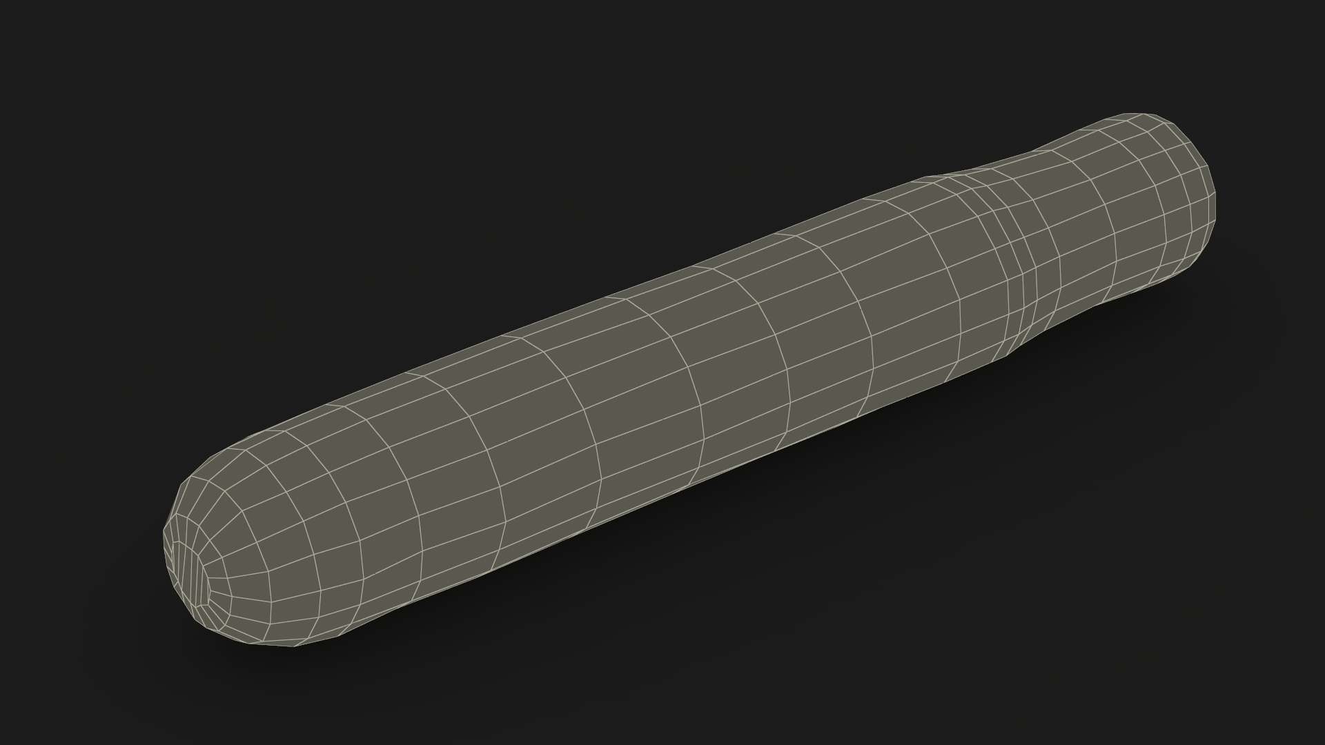 Cigar Punch Short De Punch Burning 3D model