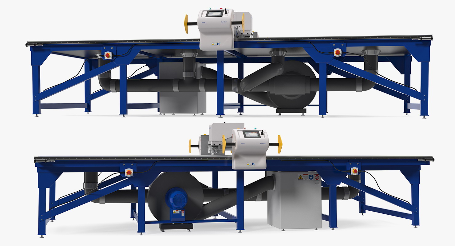 3D Eastman Eagle S125 Static Table Cutting System