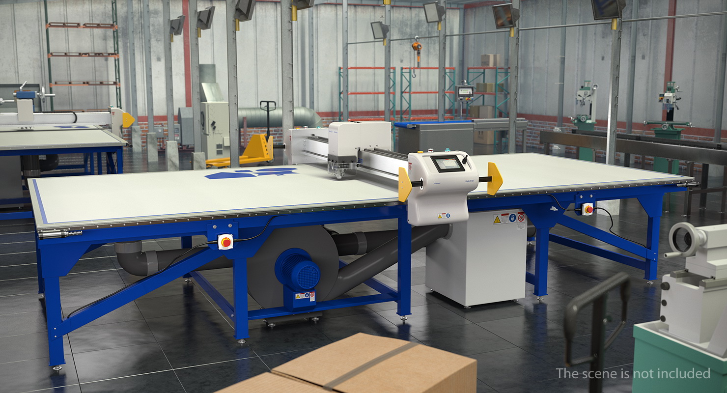 3D Eastman Eagle S125 Static Table Cutting System