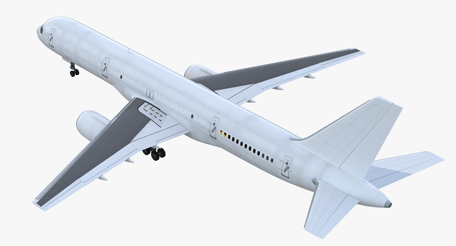 3D model Boeing 757 200F Generic Rigged
