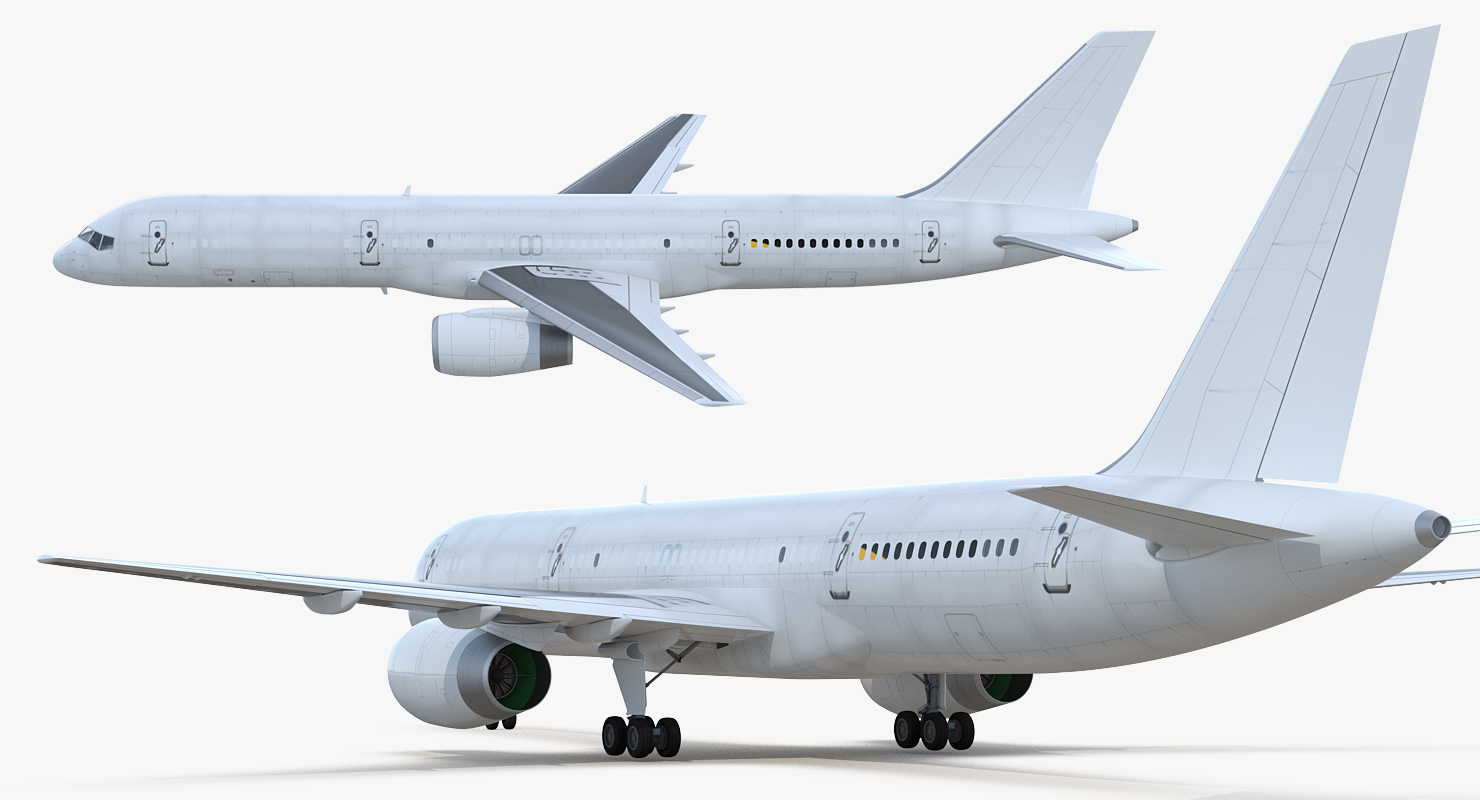 3D model Boeing 757 200F Generic Rigged