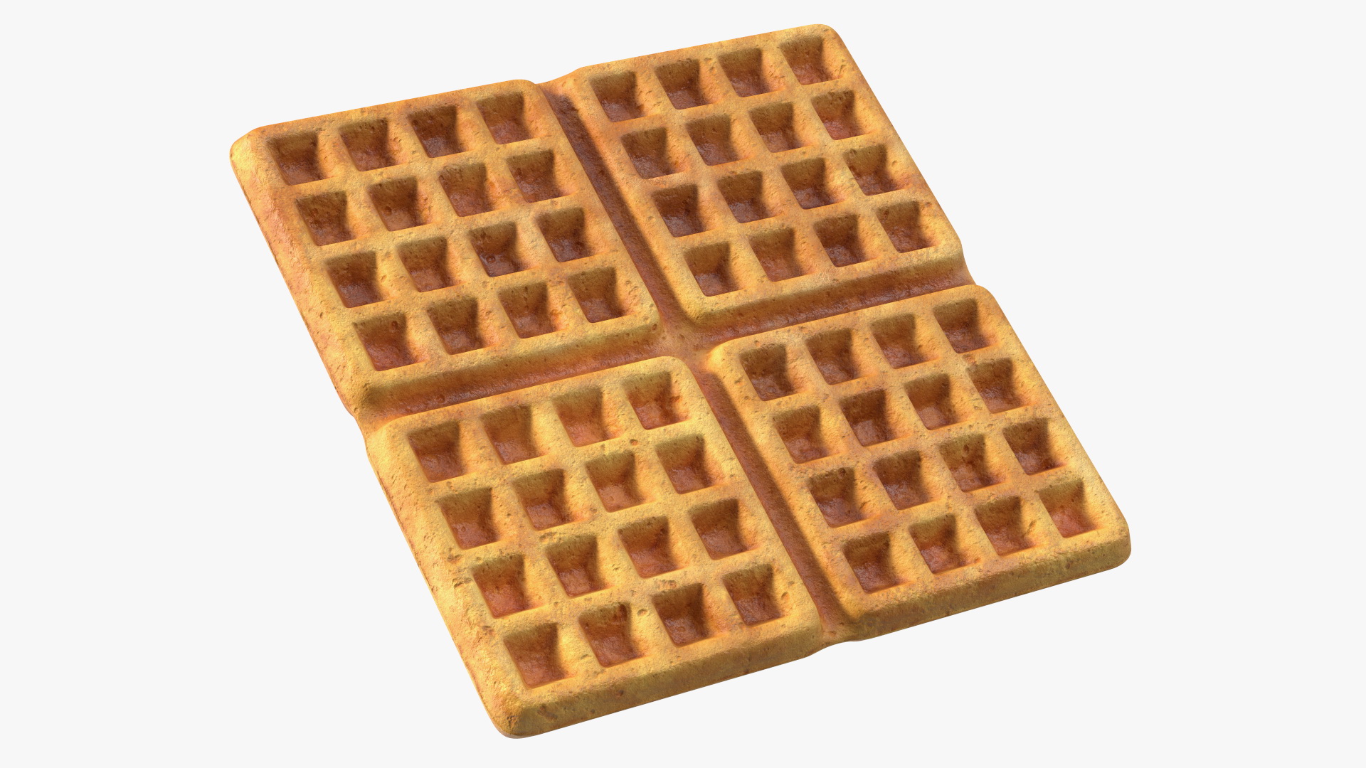 3D Square Waffle model
