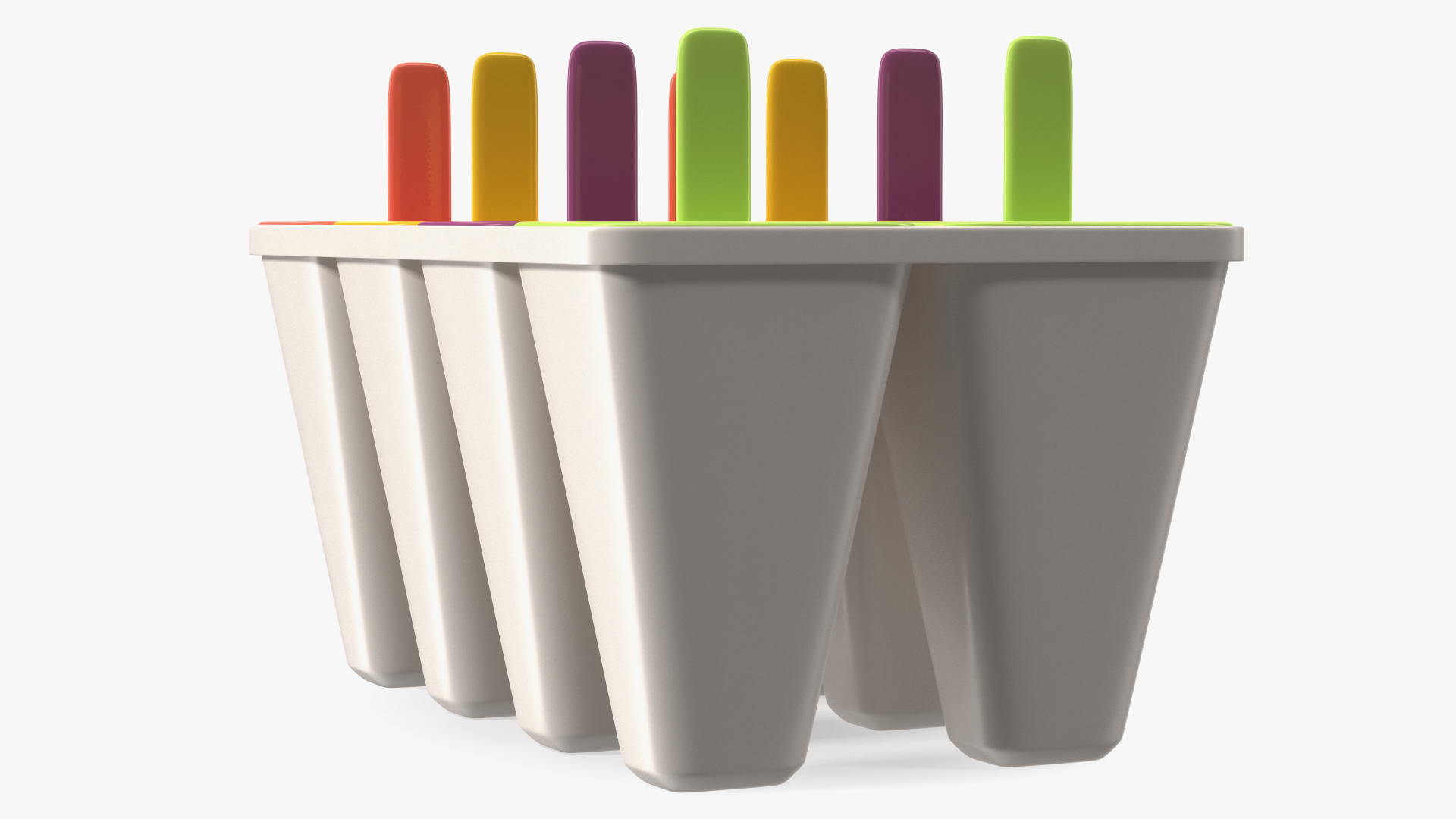 Homemade Ice Cream Popsicle Mold 3D