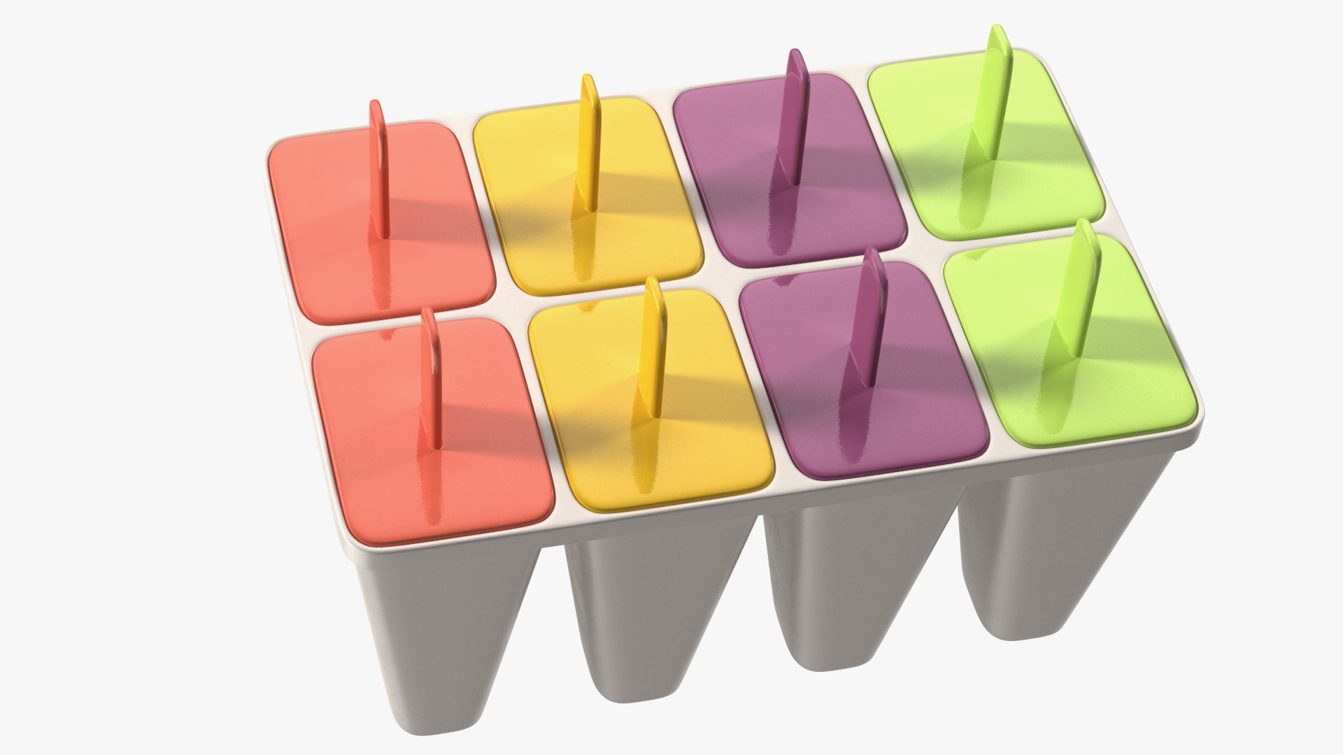 Homemade Ice Cream Popsicle Mold 3D