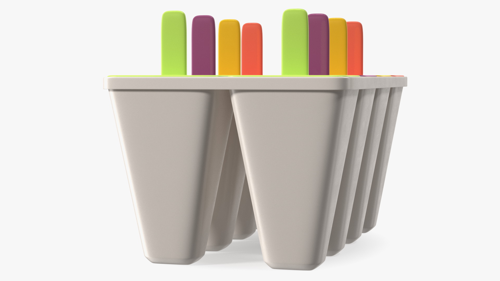 Homemade Ice Cream Popsicle Mold 3D
