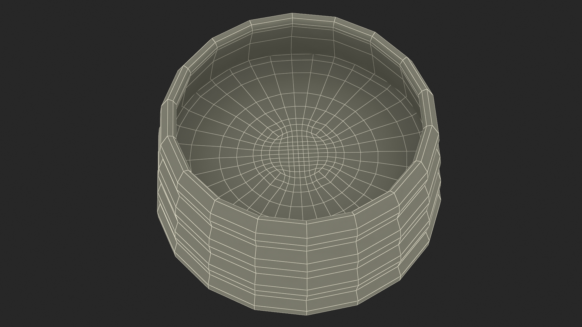 3D model Bowl With Matcha Tea