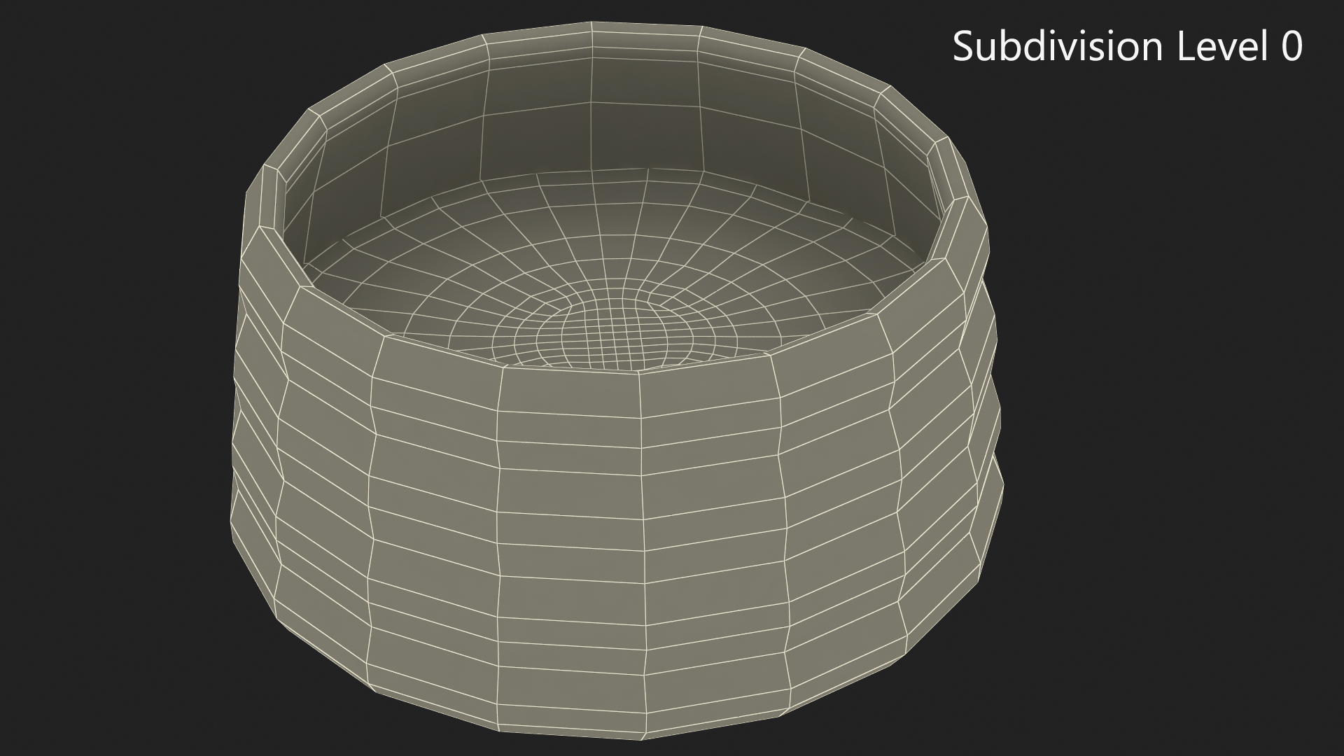 3D model Bowl With Matcha Tea