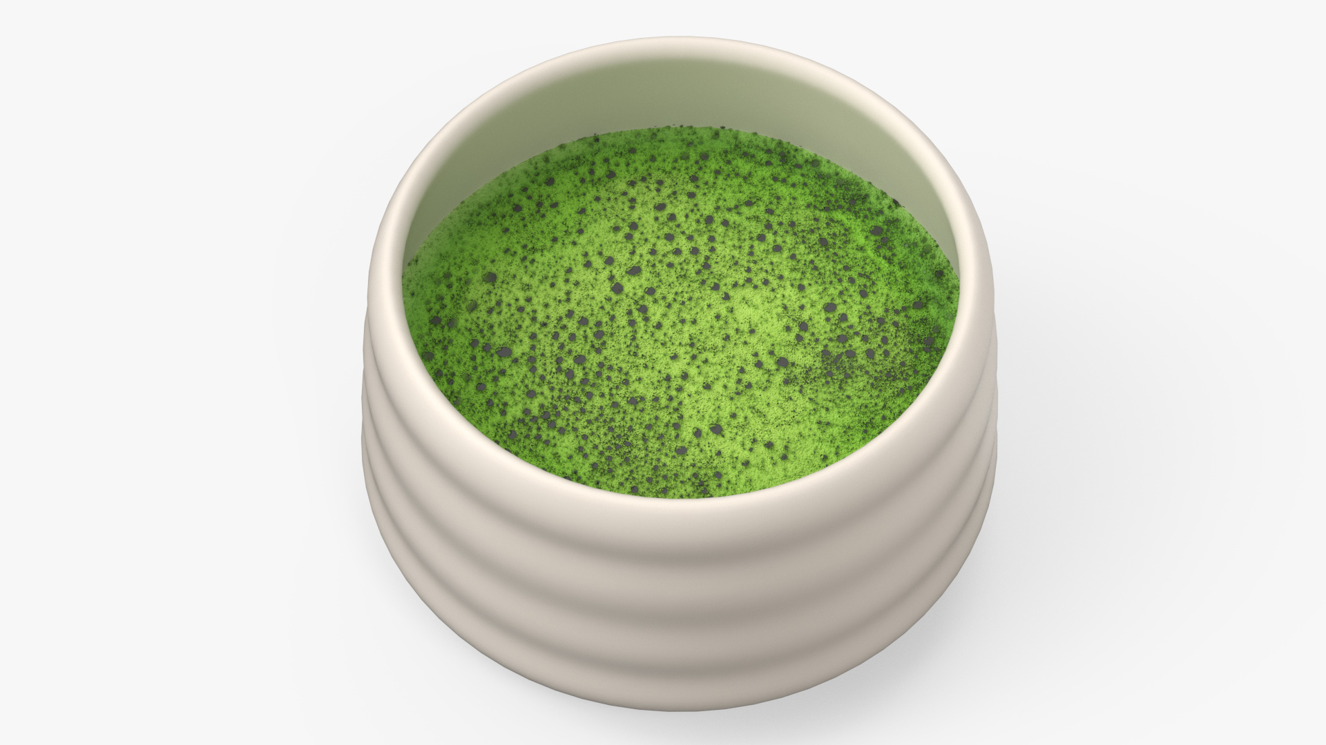 3D model Bowl With Matcha Tea