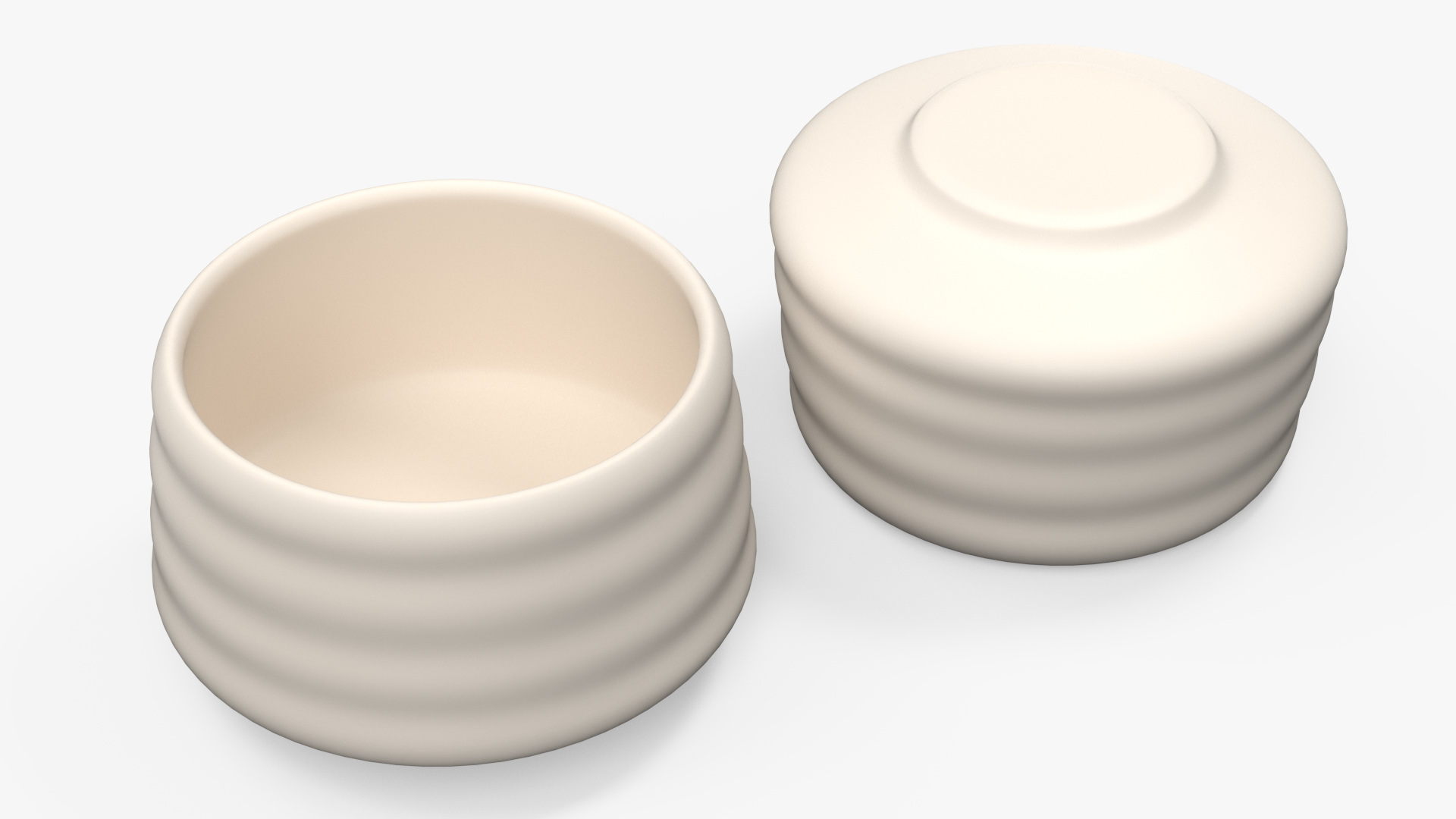 3D model Bowl With Matcha Tea