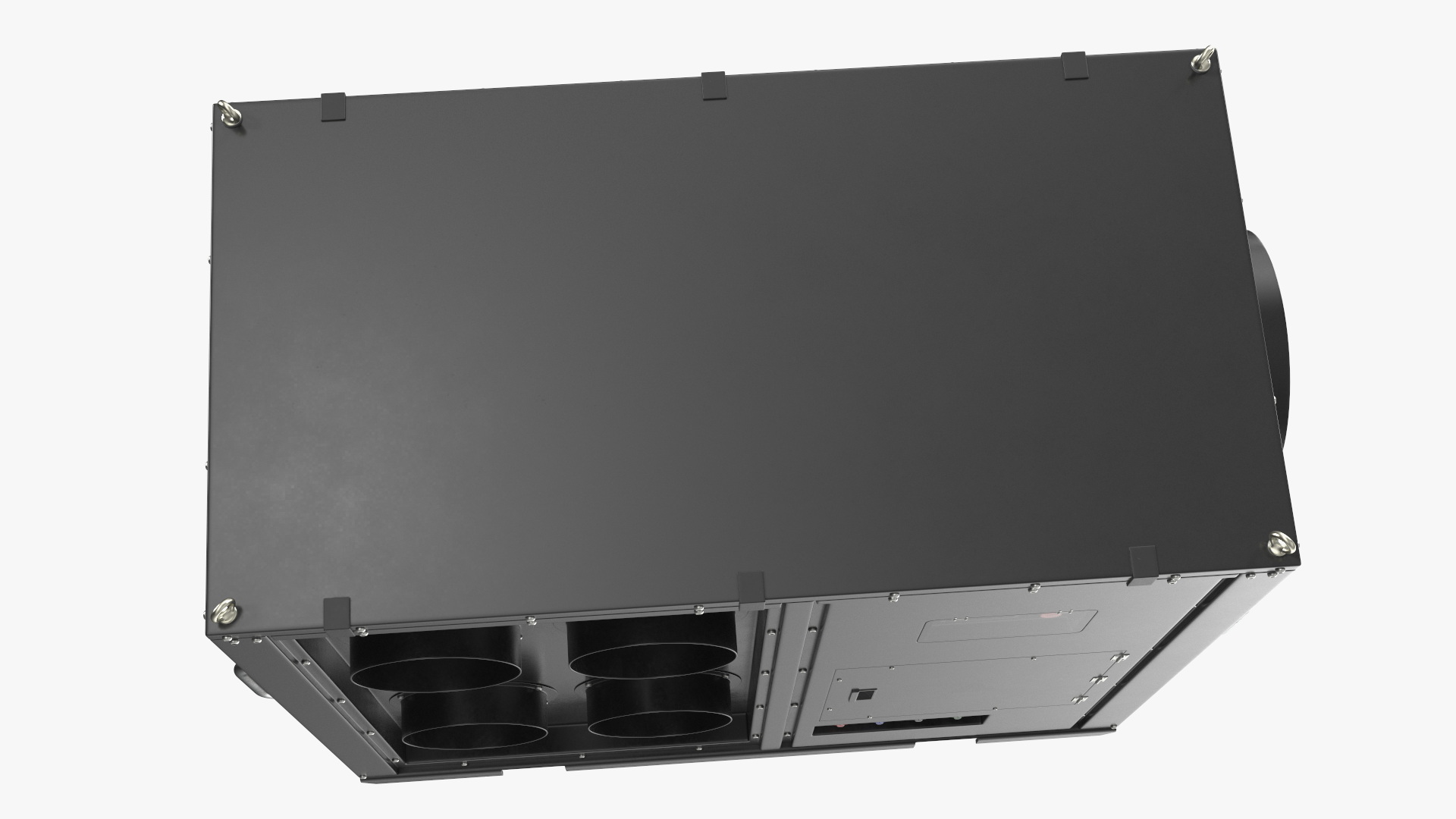 3D Mobile Industrial Cooling Black