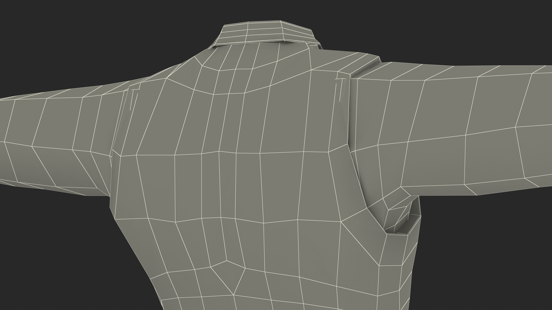 3D School Uniform Set model