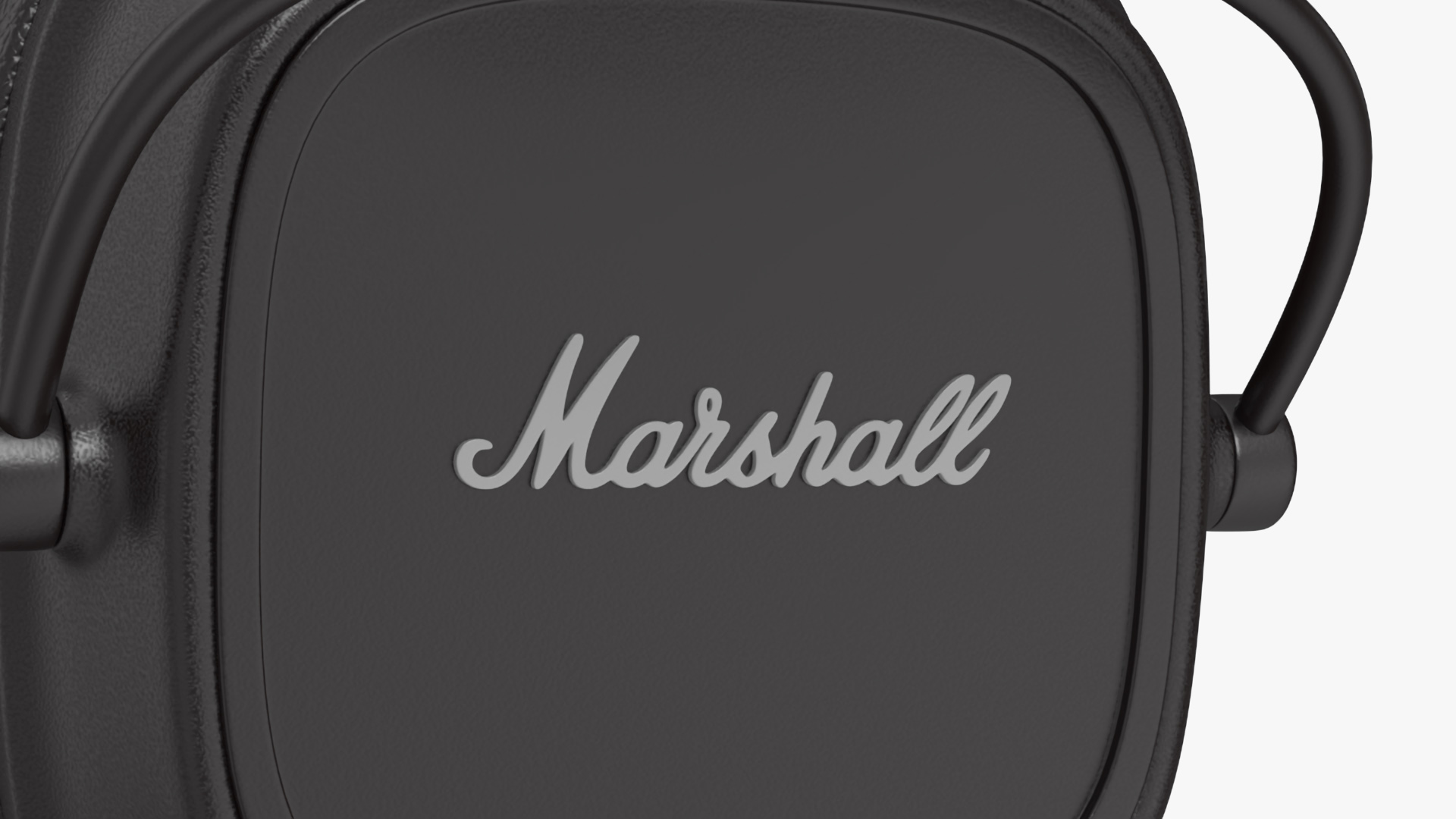 Marshall Headphones Brown Rigged 3D