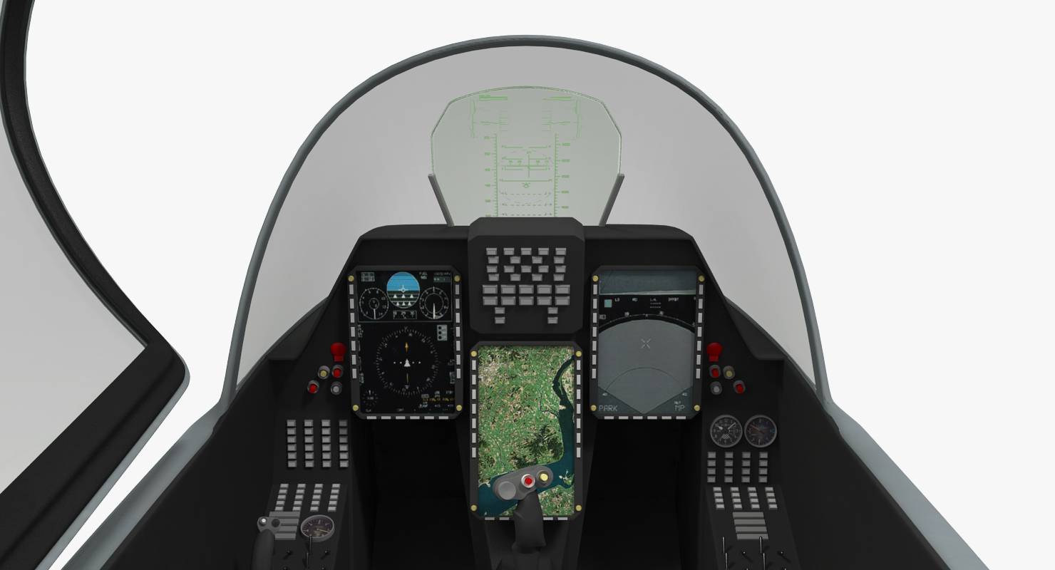 3D model Fighter Aircraft Saab JAS 39 Gripen