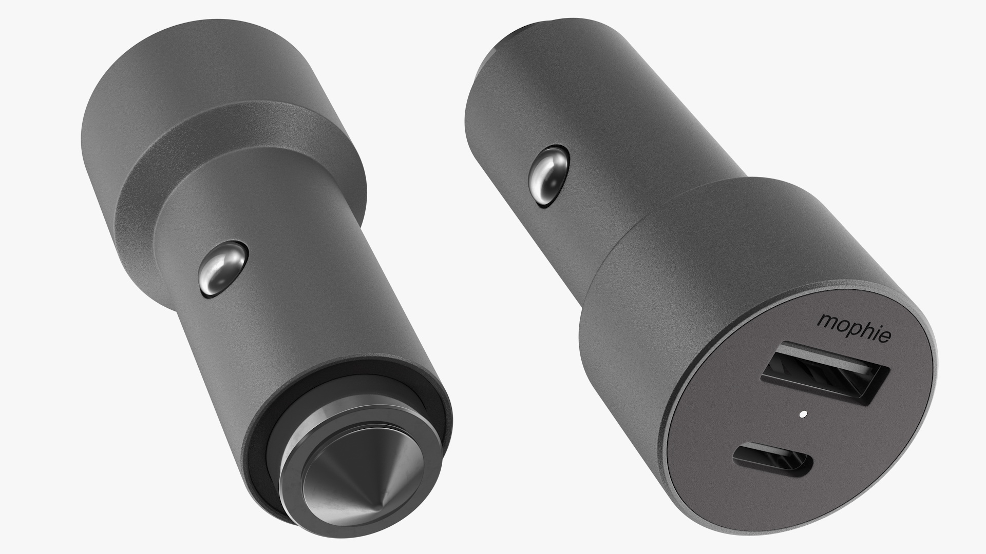 3D model mophie USB Type A and C Car Charger