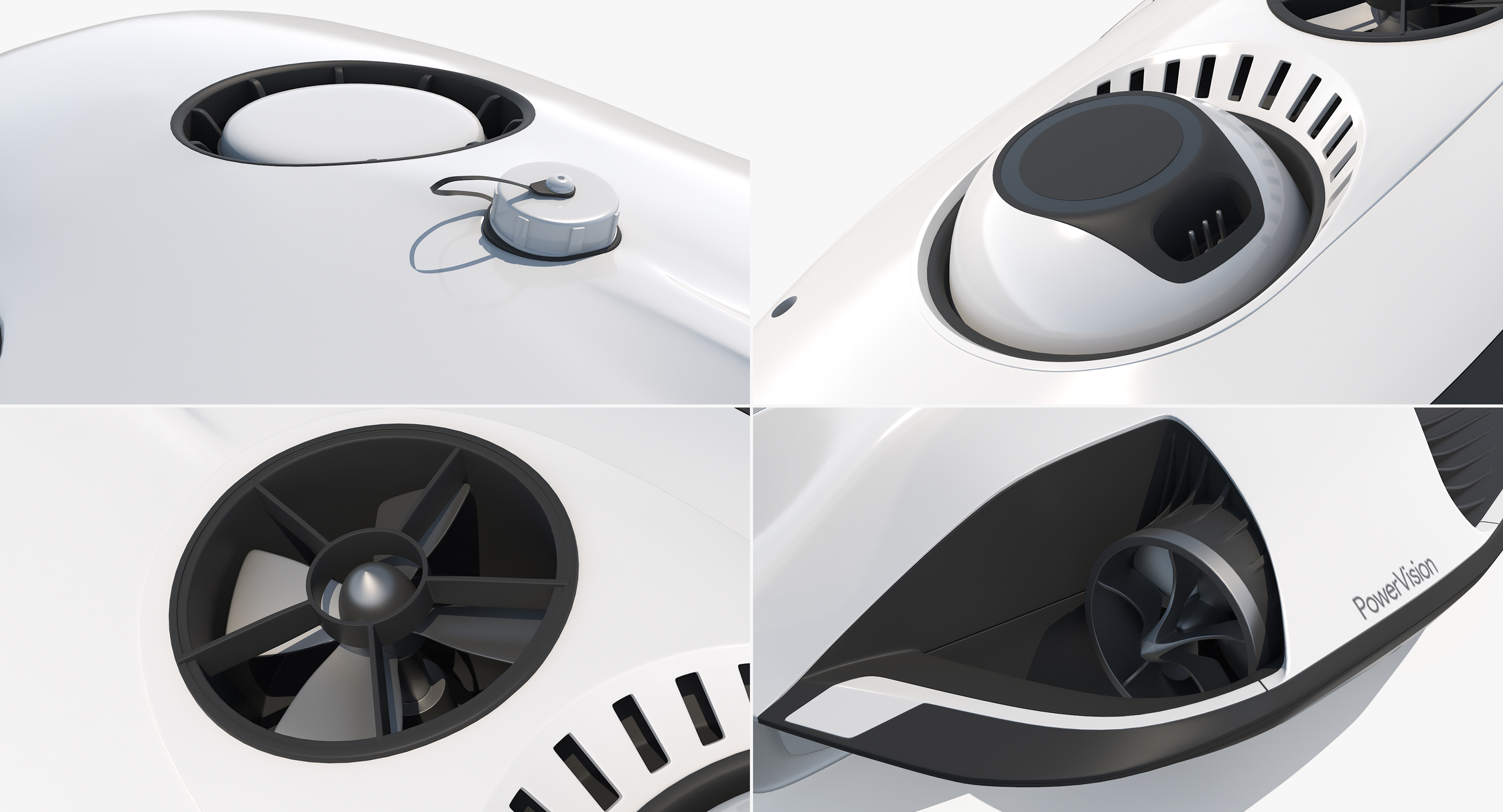 3D Underwater Drone PowerVision PowerRay Set