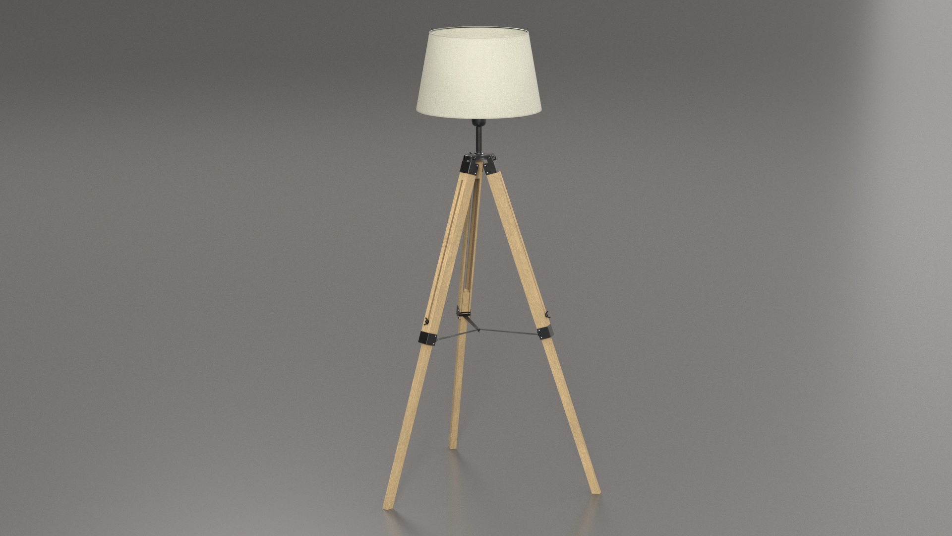 3D Floor Lamp Loft Style