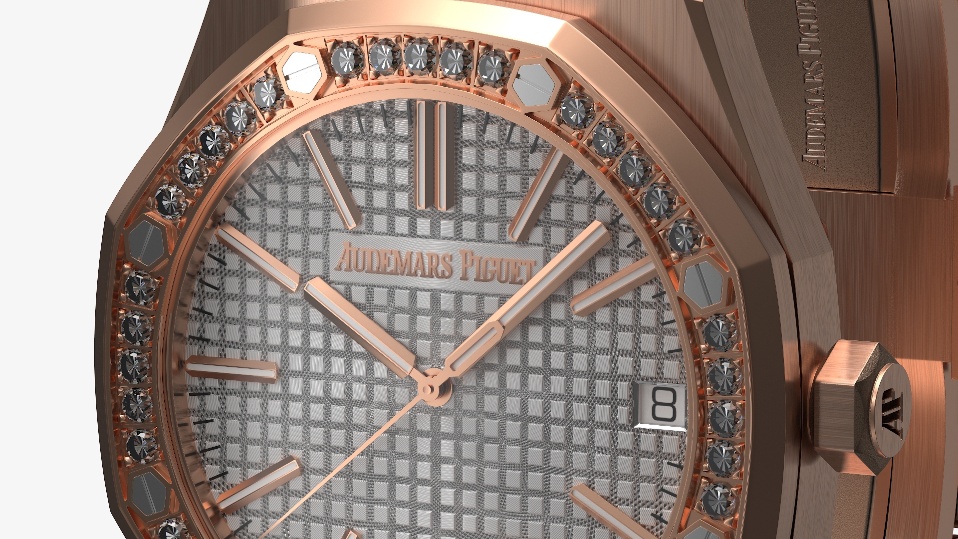 Watch Display Box Audemars Piguet Royal Oak Set 3D