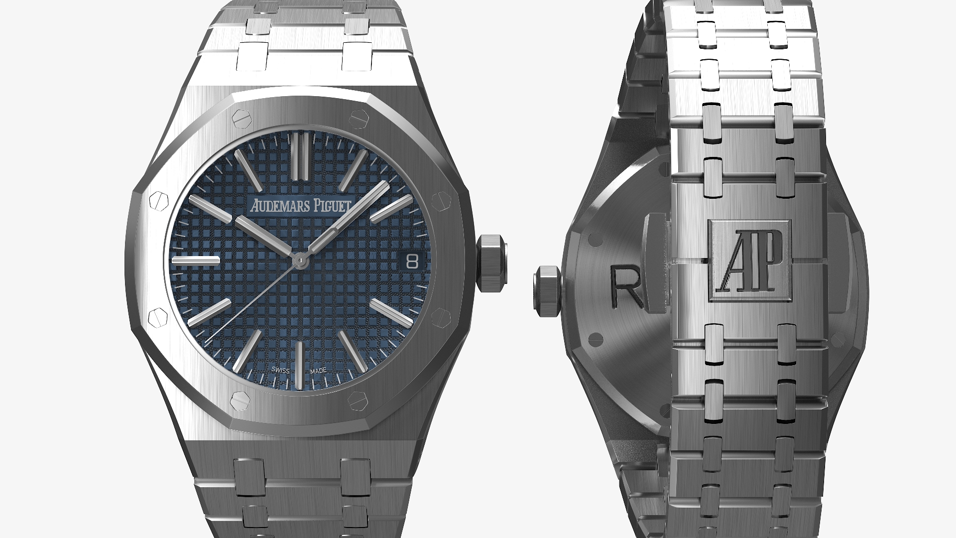 Watch Display Box Audemars Piguet Royal Oak Set 3D
